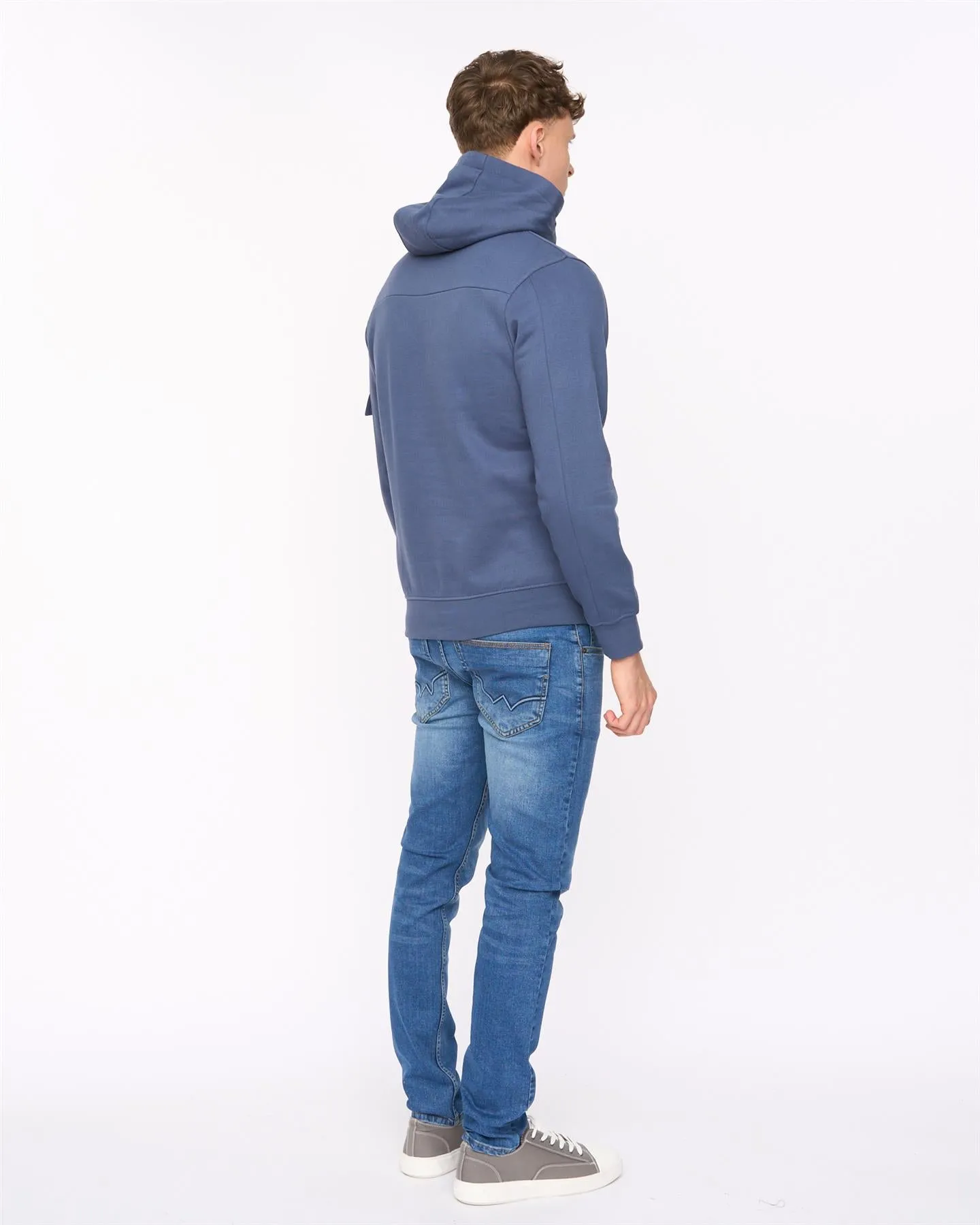 Mens Wrentham Hoodie Denim Blue sold by Brand Corner product image thumbnail 3