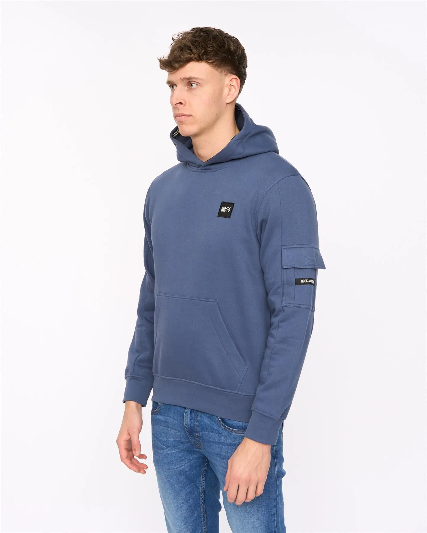Mens Wrentham Hoodie Denim Blue sold by Brand Corner product image thumbnail 4