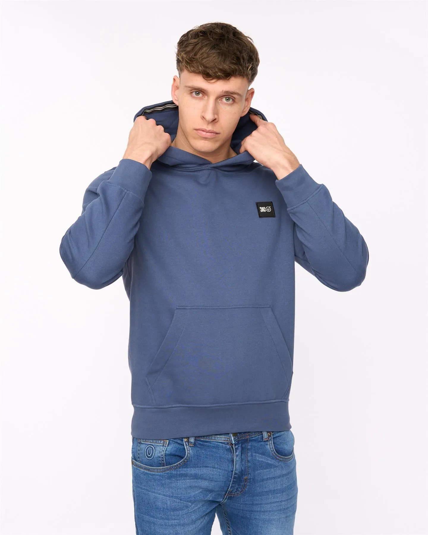 Mens Wrentham Hoodie Denim Blue sold by Brand Corner product image thumbnail 5