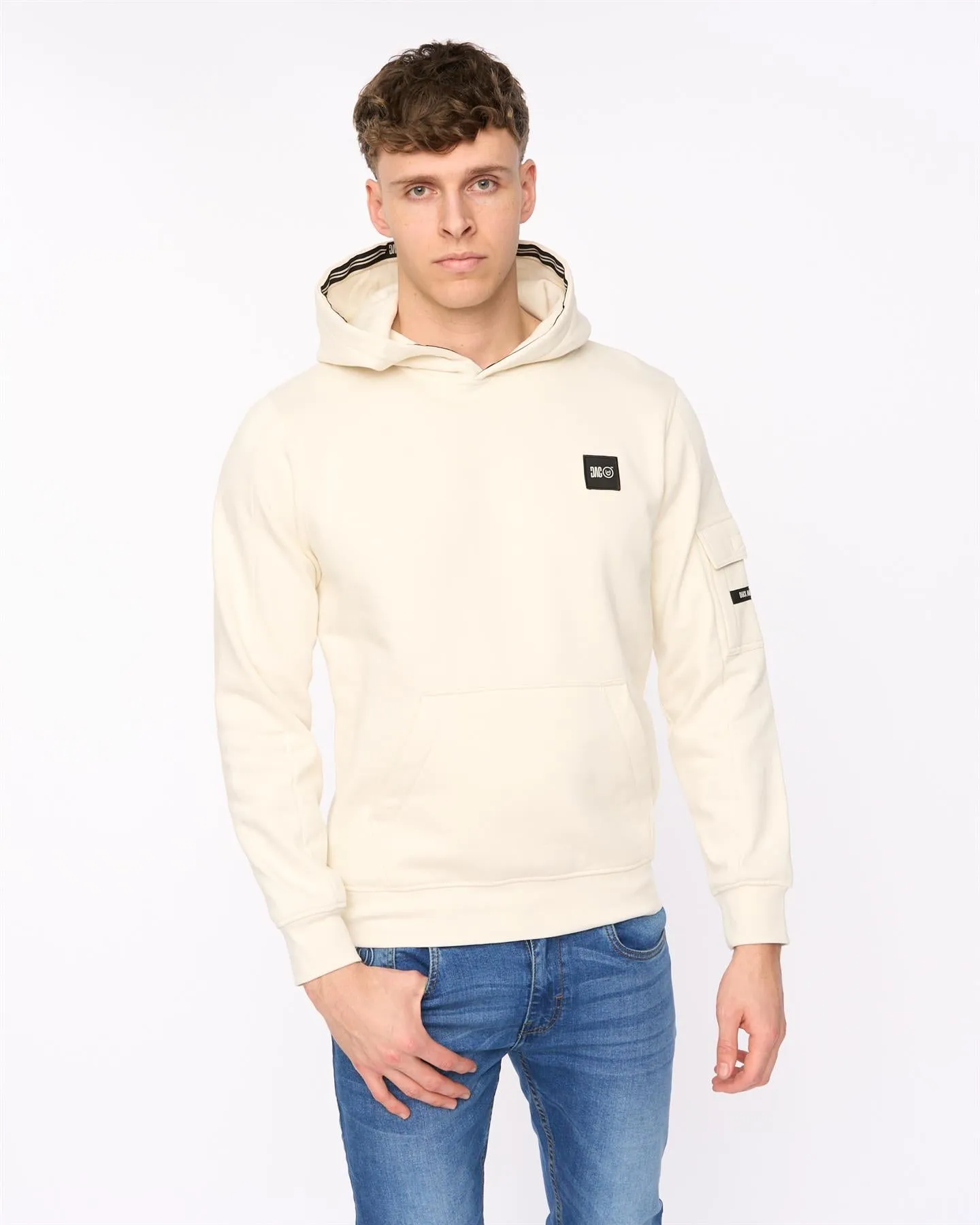 Mens Wrentham Hoodie Light Stone sold by Brand Corner product image thumbnail 5