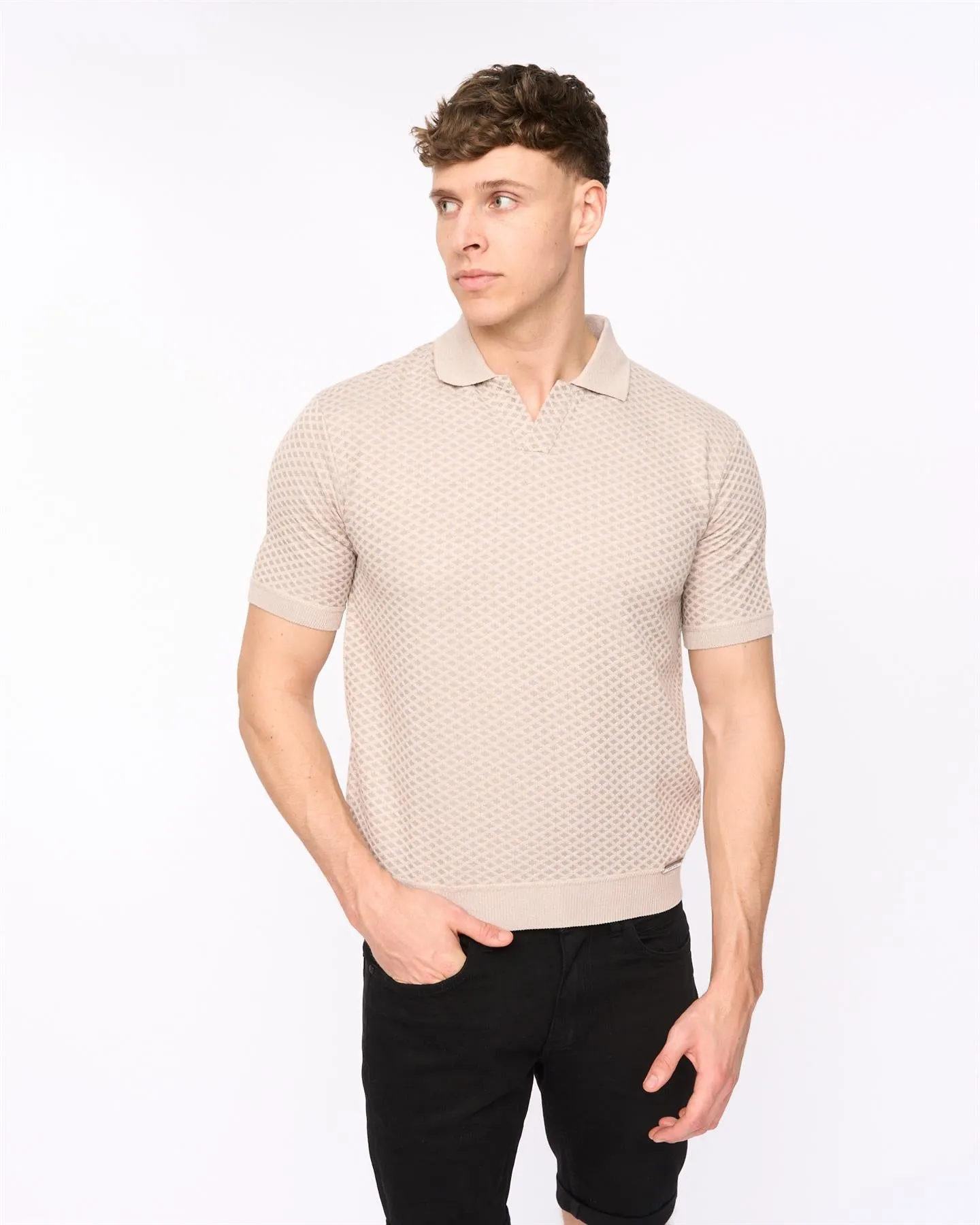 Mens Morwin Polo Stone sold by Brand Corner product image thumbnail 5