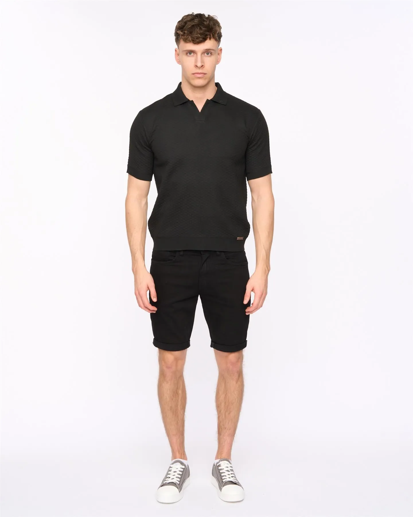 Mens Morwin Polo Black sold by Brand Corner product image thumbnail 2