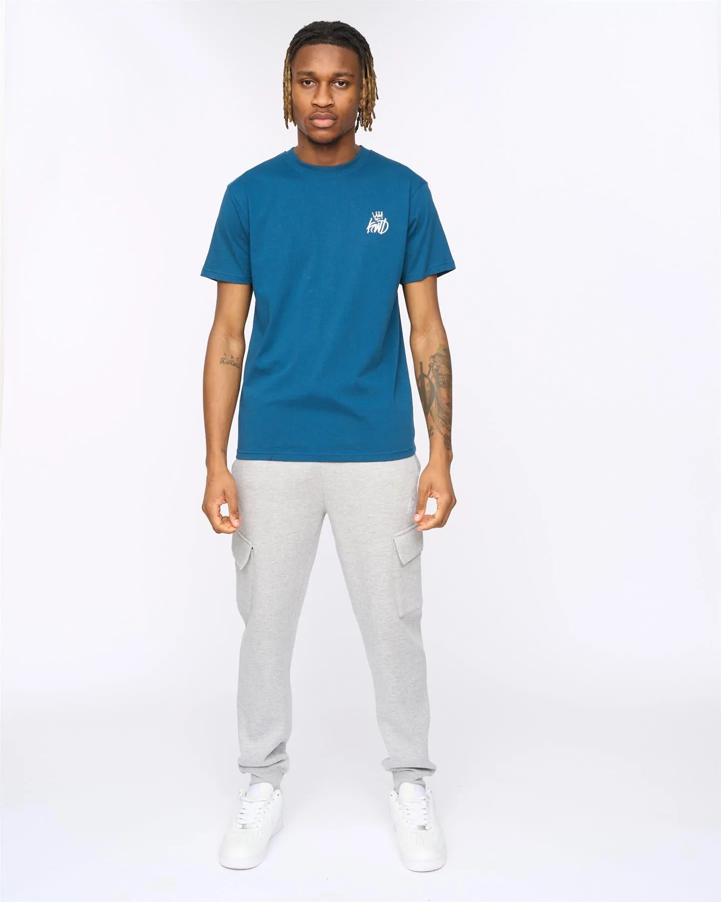 Mens Crosby T-Shirt Teal sold by Brand Corner product image thumbnail 2