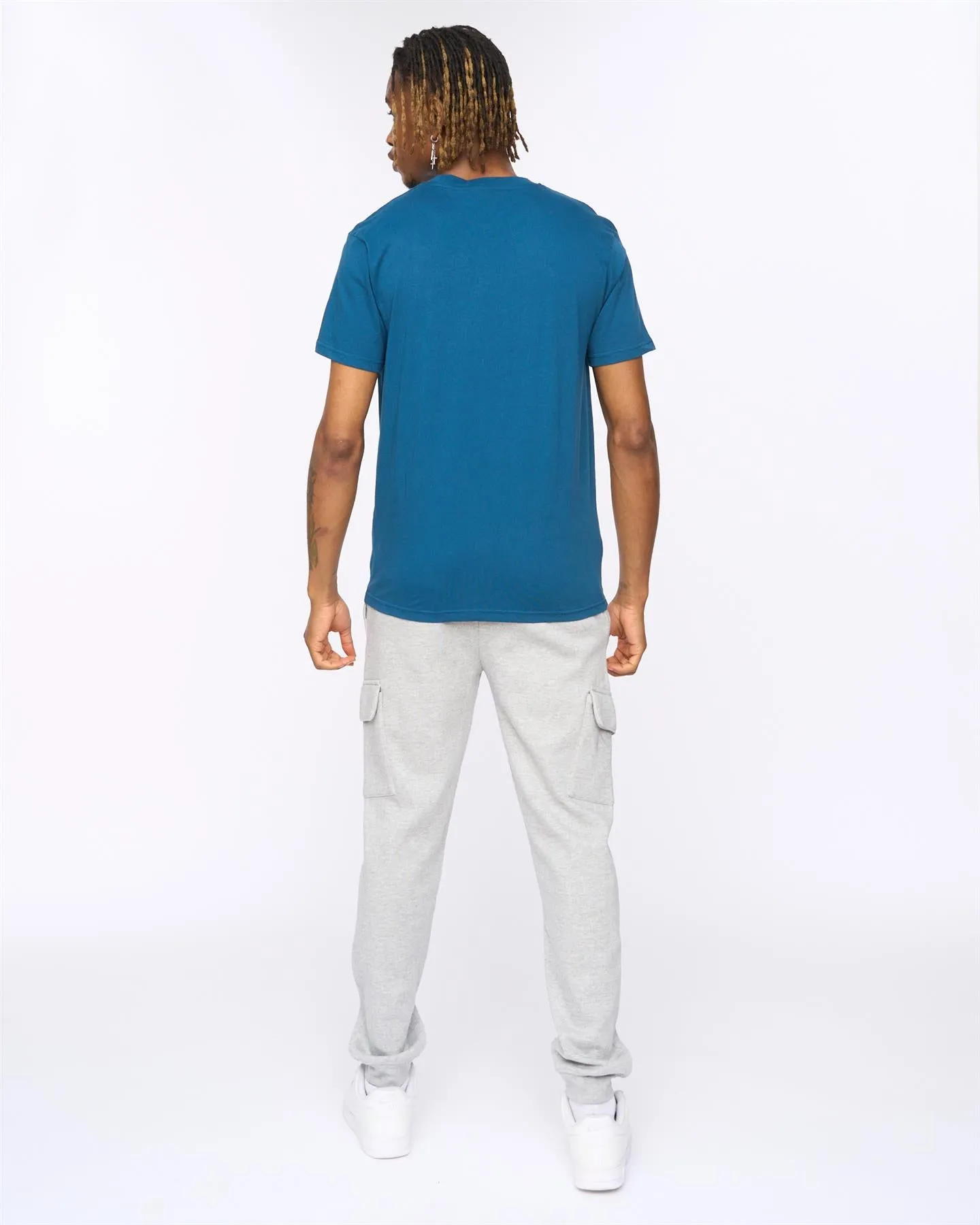 Mens Crosby T-Shirt Teal sold by Brand Corner product image thumbnail 3