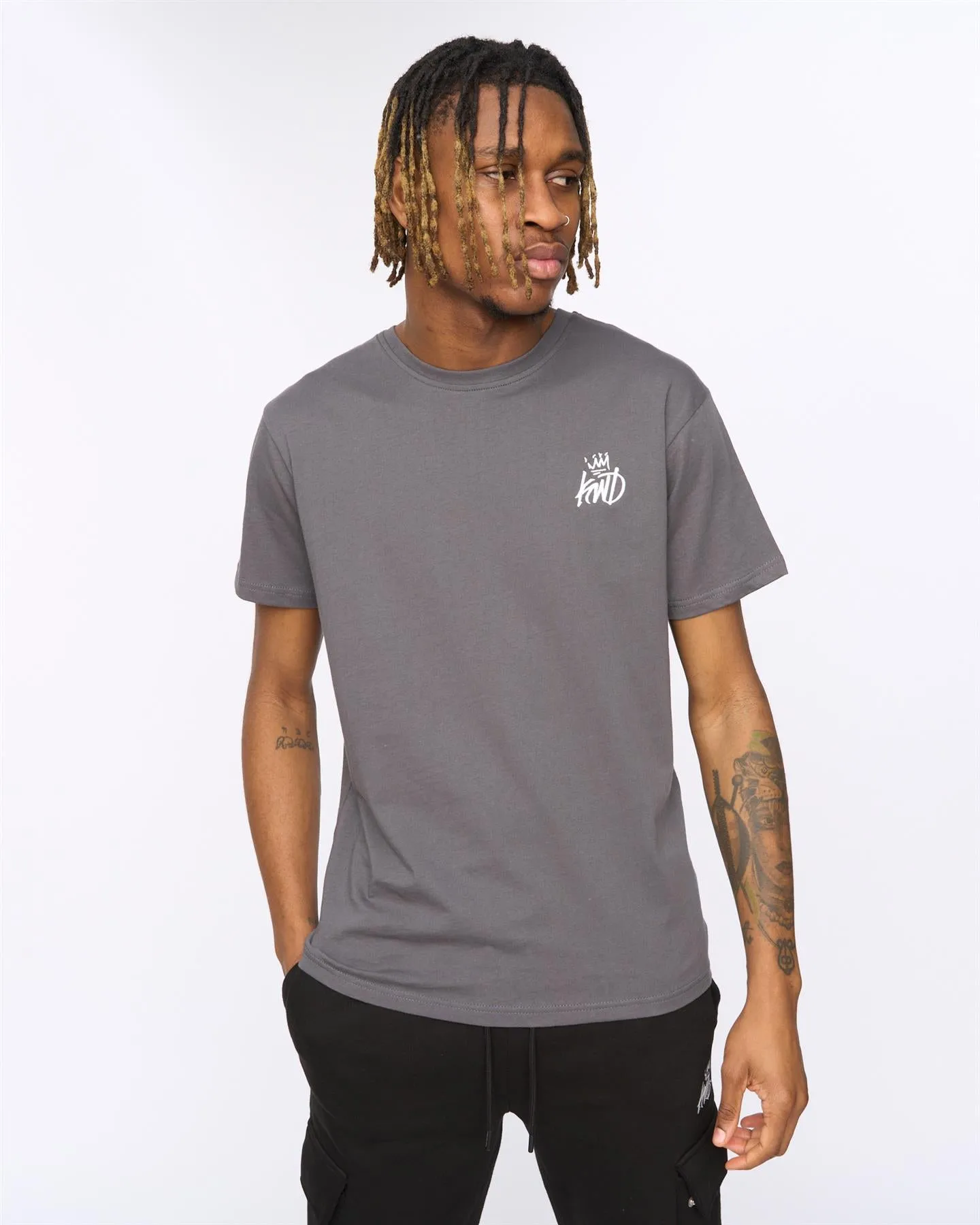 Mens Crosby T-Shirt Asphalt sold by Brand Corner product image thumbnail 3