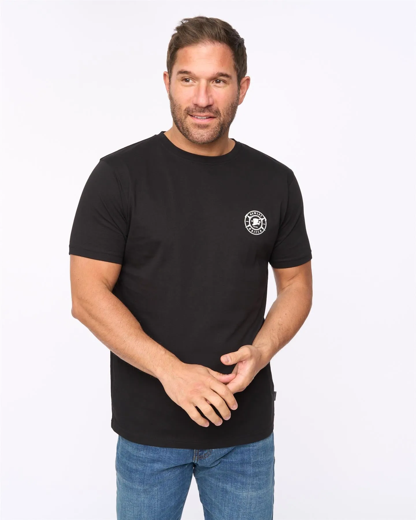 Mens Arkley T-Shirt Black sold by Brand Corner product image thumbnail 2
