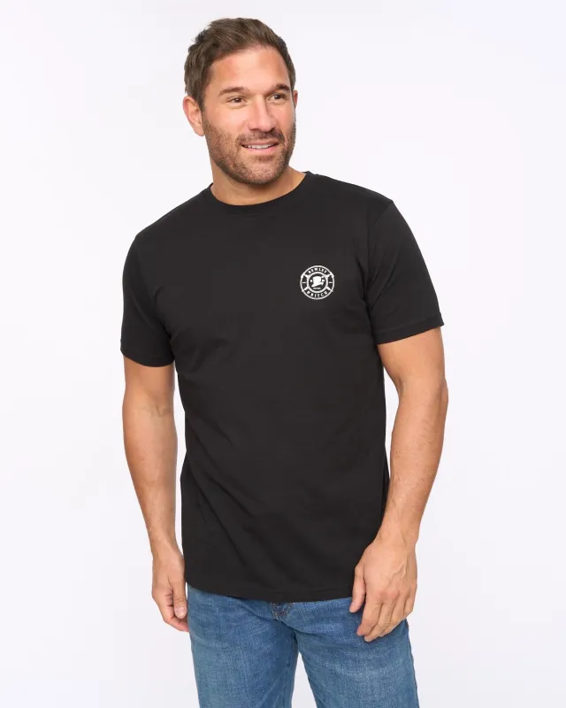 Mens Arkley T-Shirt Black made by Brand Corner