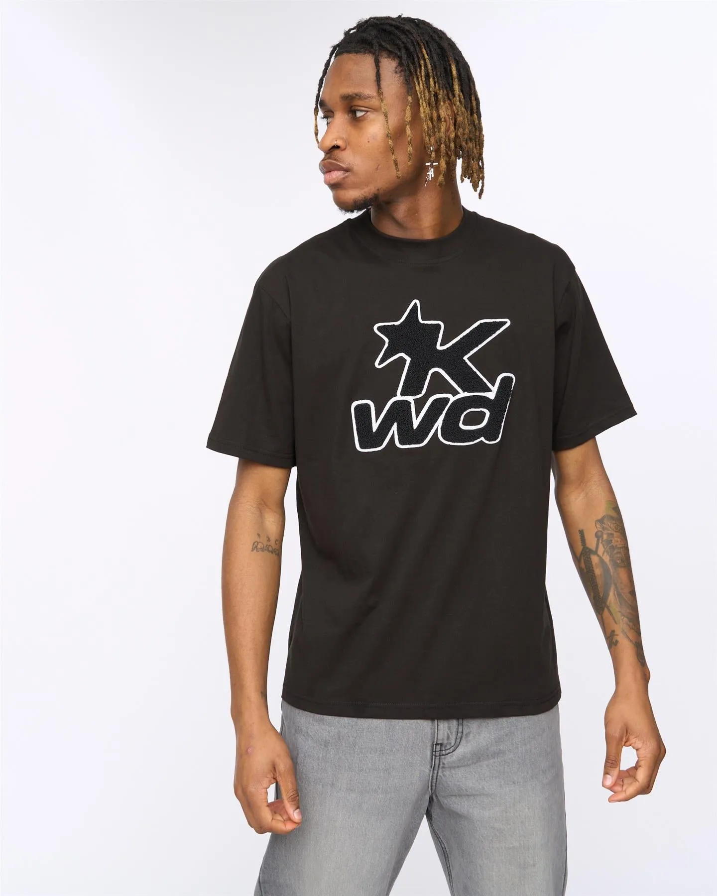Mens Big Kay T-Shirt Black sold by Brand Corner product image thumbnail 2
