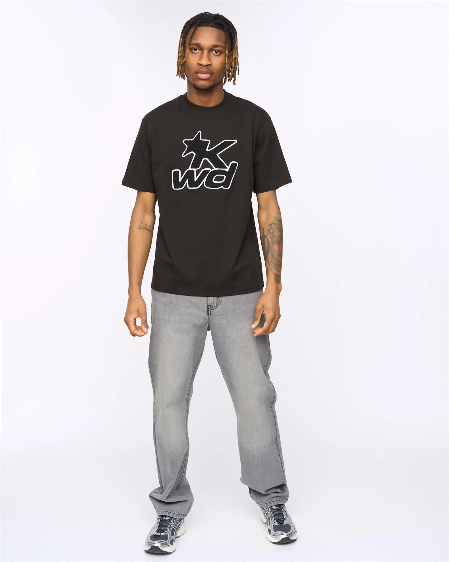 Mens Big Kay T-Shirt Black sold by Brand Corner product image thumbnail 3