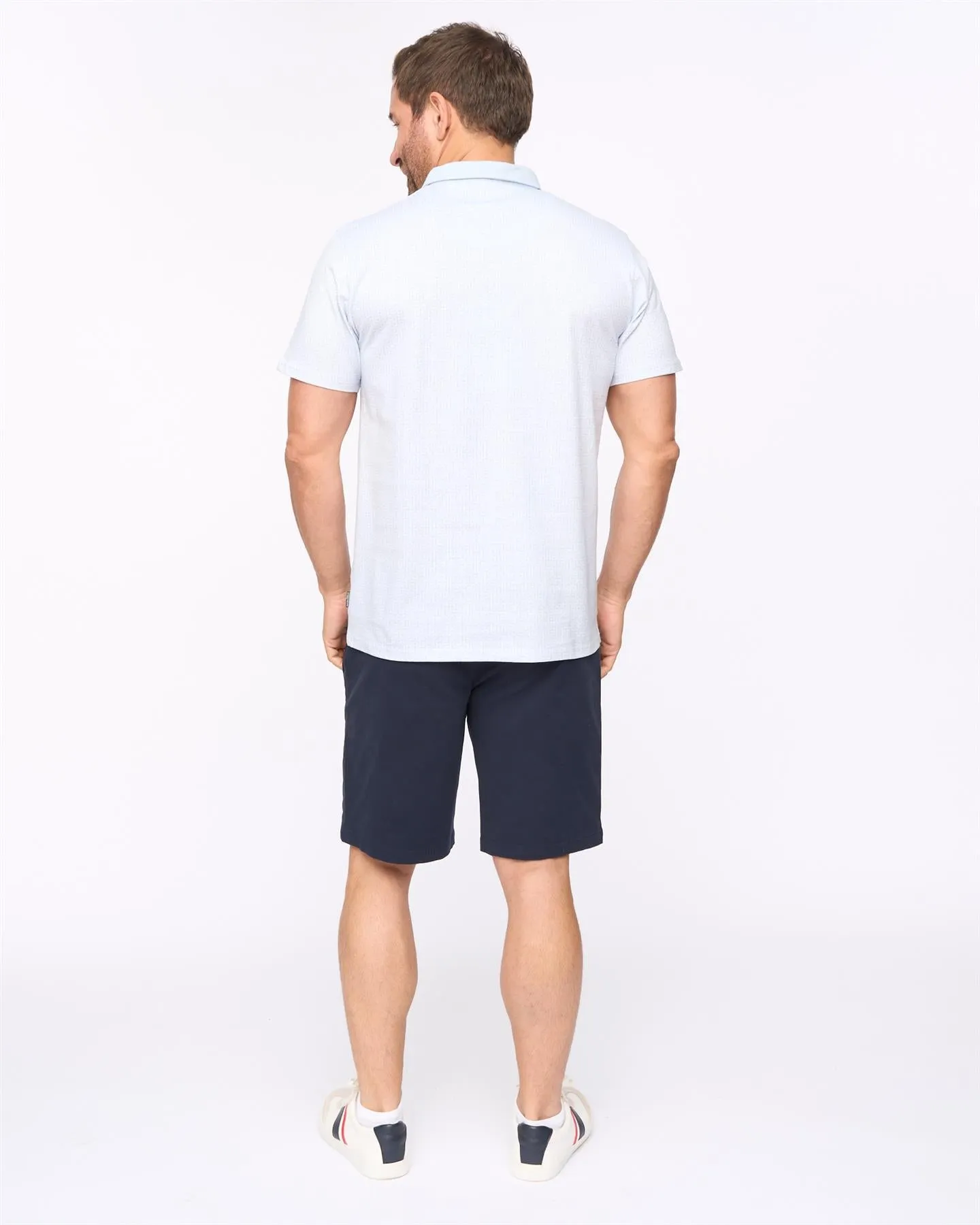 Mens Calvert Polo Light Blue sold by Brand Corner product image thumbnail 4