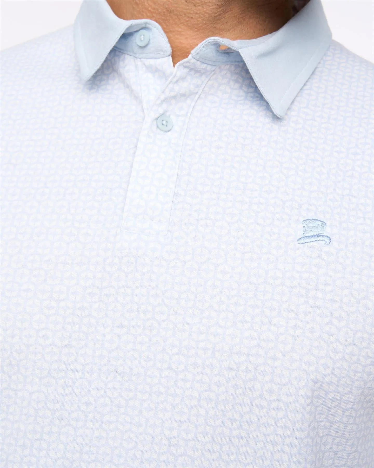 Mens Calvert Polo Light Blue sold by Brand Corner product image thumbnail 5