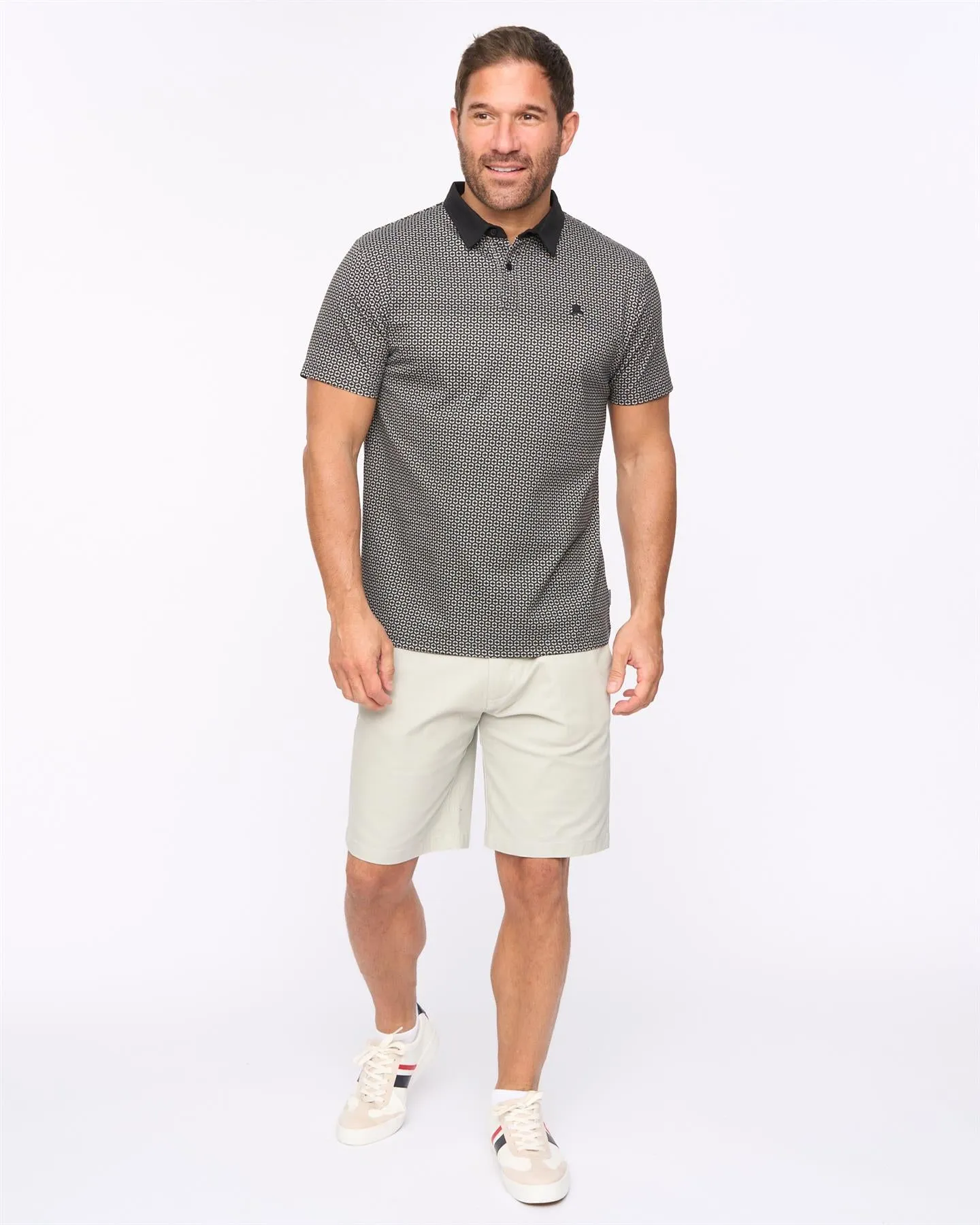 Mens Calvert Polo Black sold by Brand Corner product image thumbnail 3