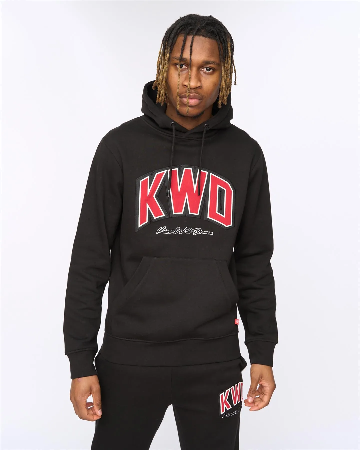 Mens Kingdome Hoodie Black sold by Brand Corner