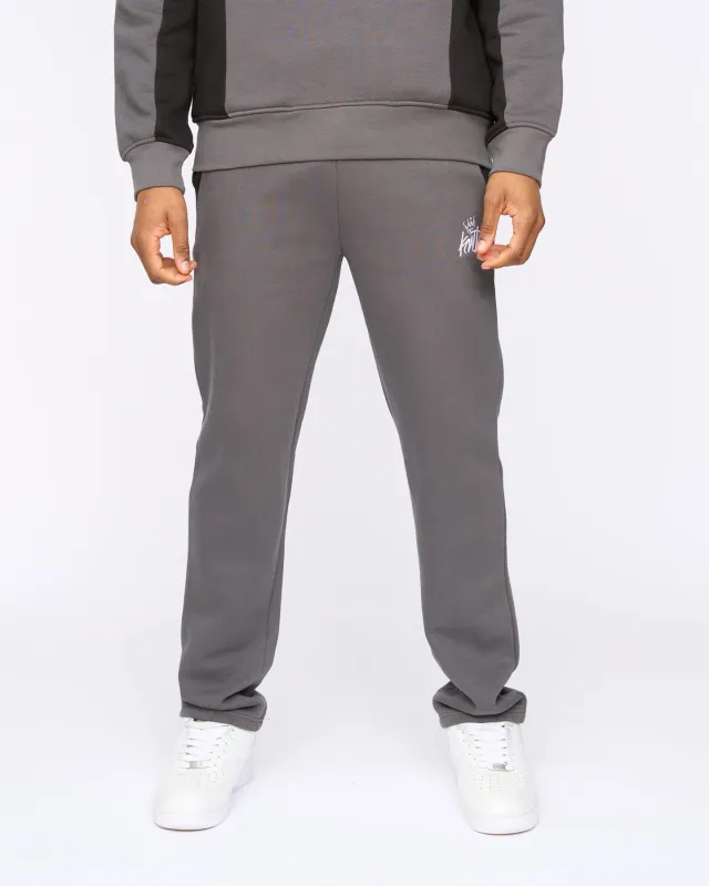 Mens Blockade Joggers Asphalt/Black made by Brand Corner