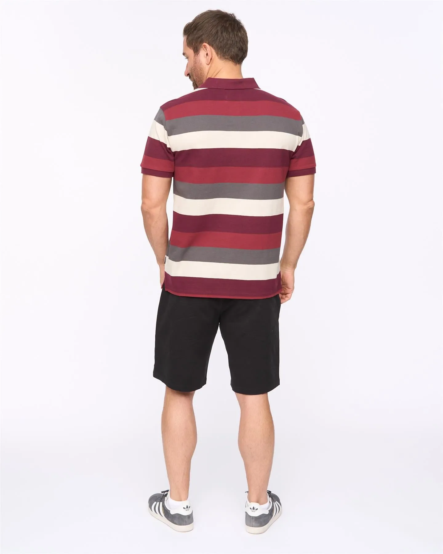 Mens Hadley Polo Burgundy sold by Brand Corner product image thumbnail 4
