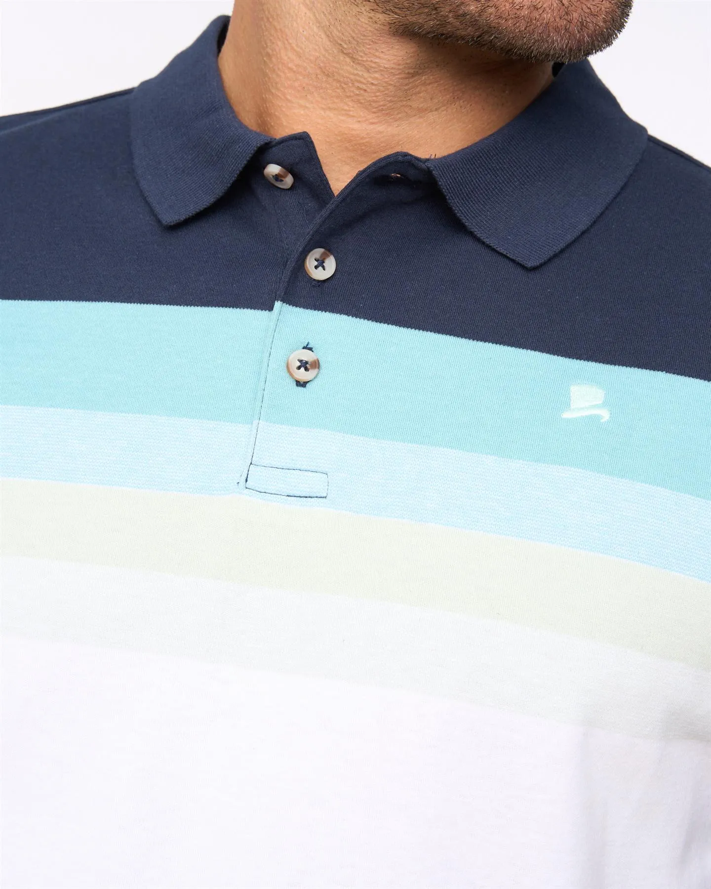 Mens Danson Polo Navy sold by Brand Corner product image thumbnail 5