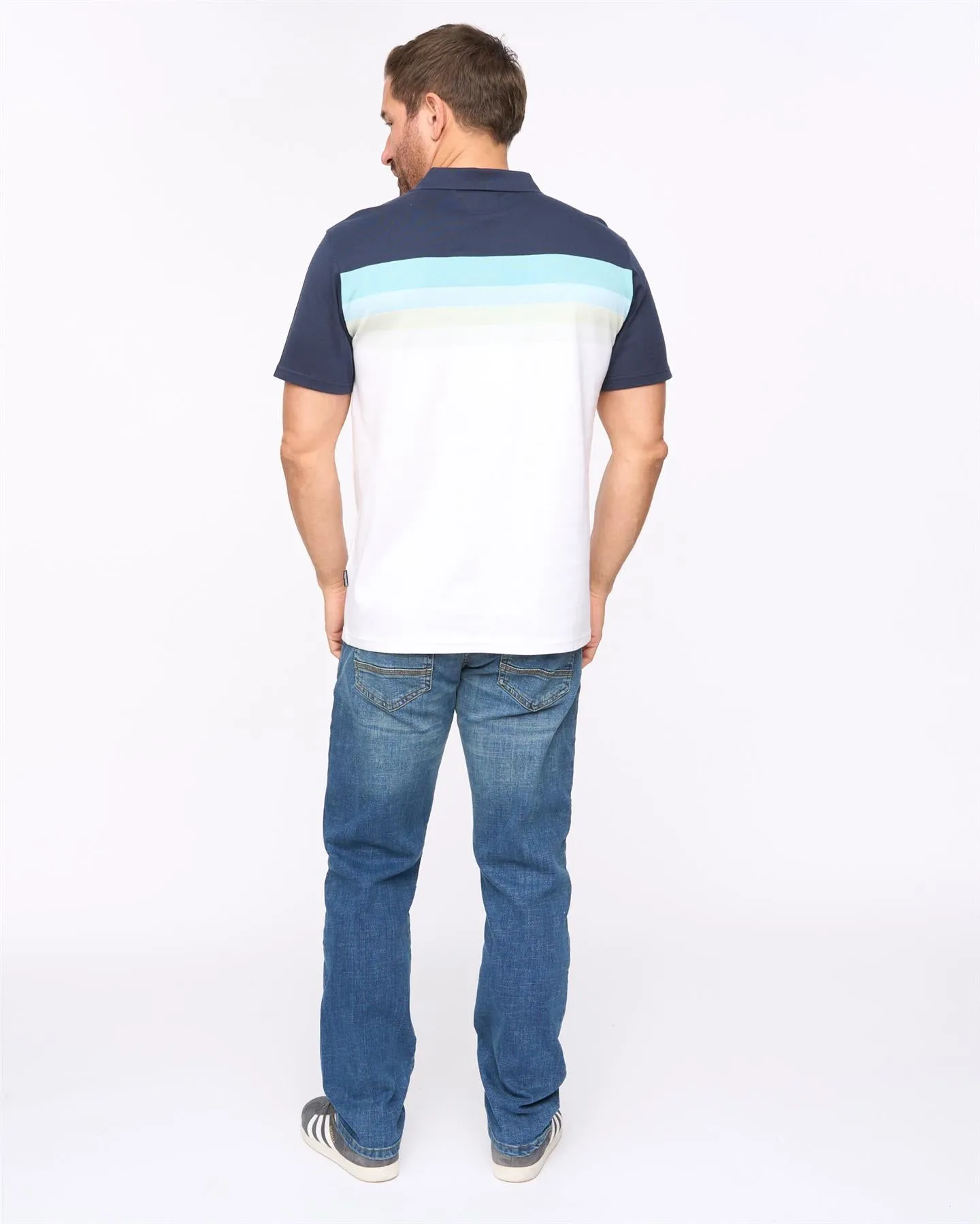 Mens Danson Polo Navy sold by Brand Corner product image thumbnail 4