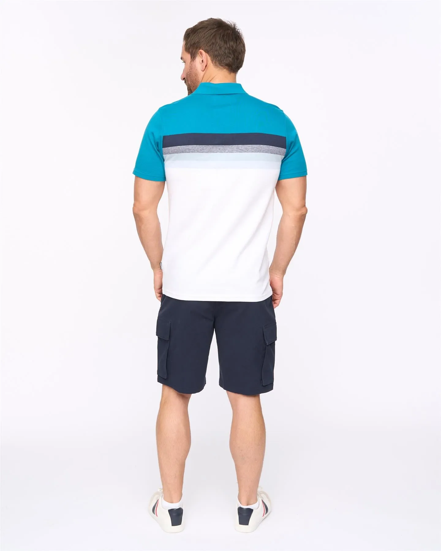 Mens Danson Polo Deep Blue sold by Brand Corner product image thumbnail 4