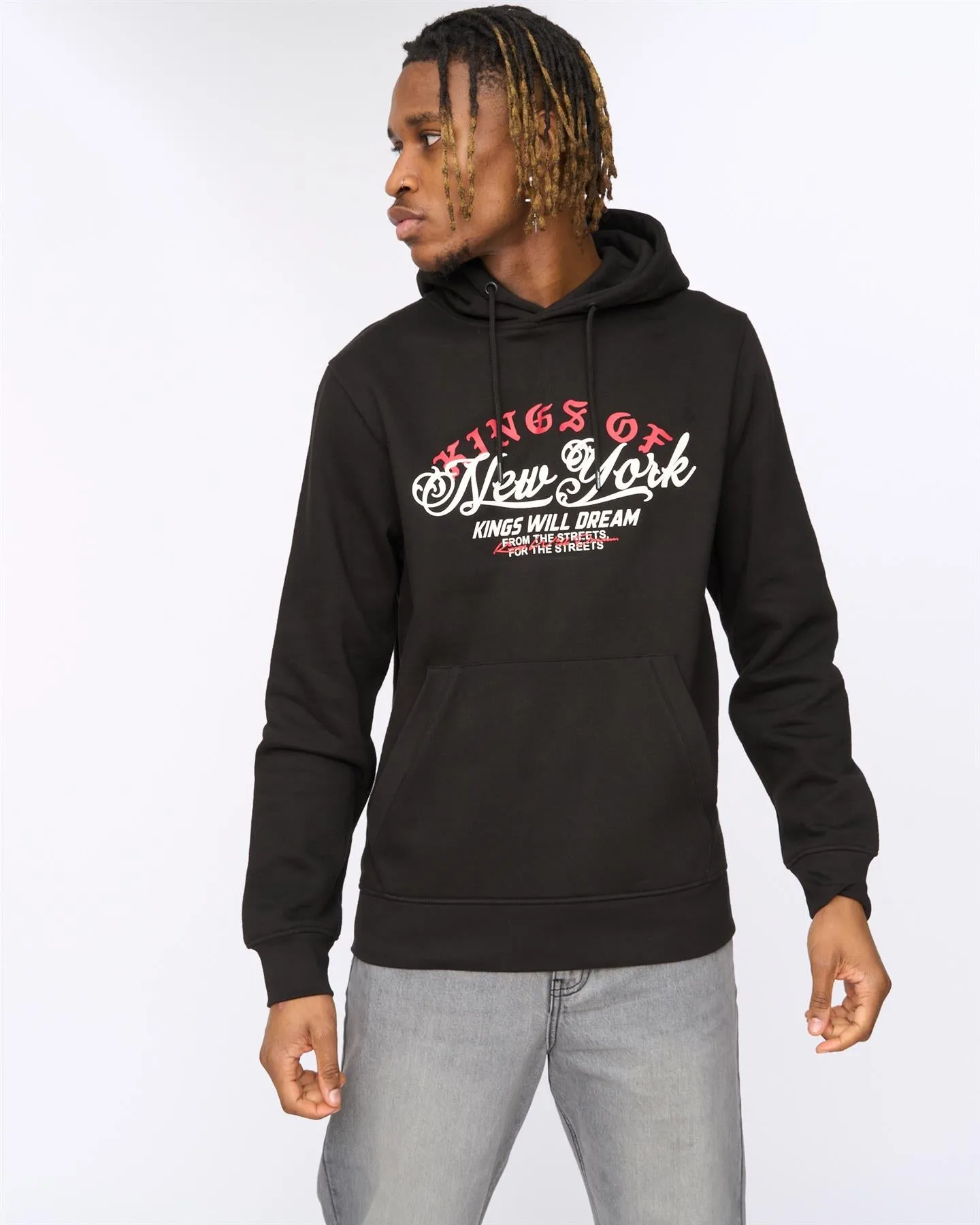 Mens Affiliated Hoodie Black sold by Brand Corner product image thumbnail 2