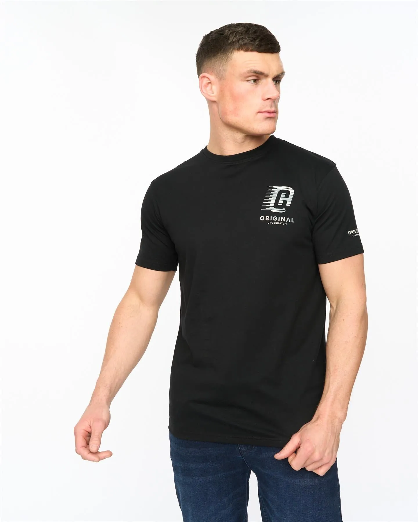 Mens Winchamp T-Shirt Black sold by Brand Corner