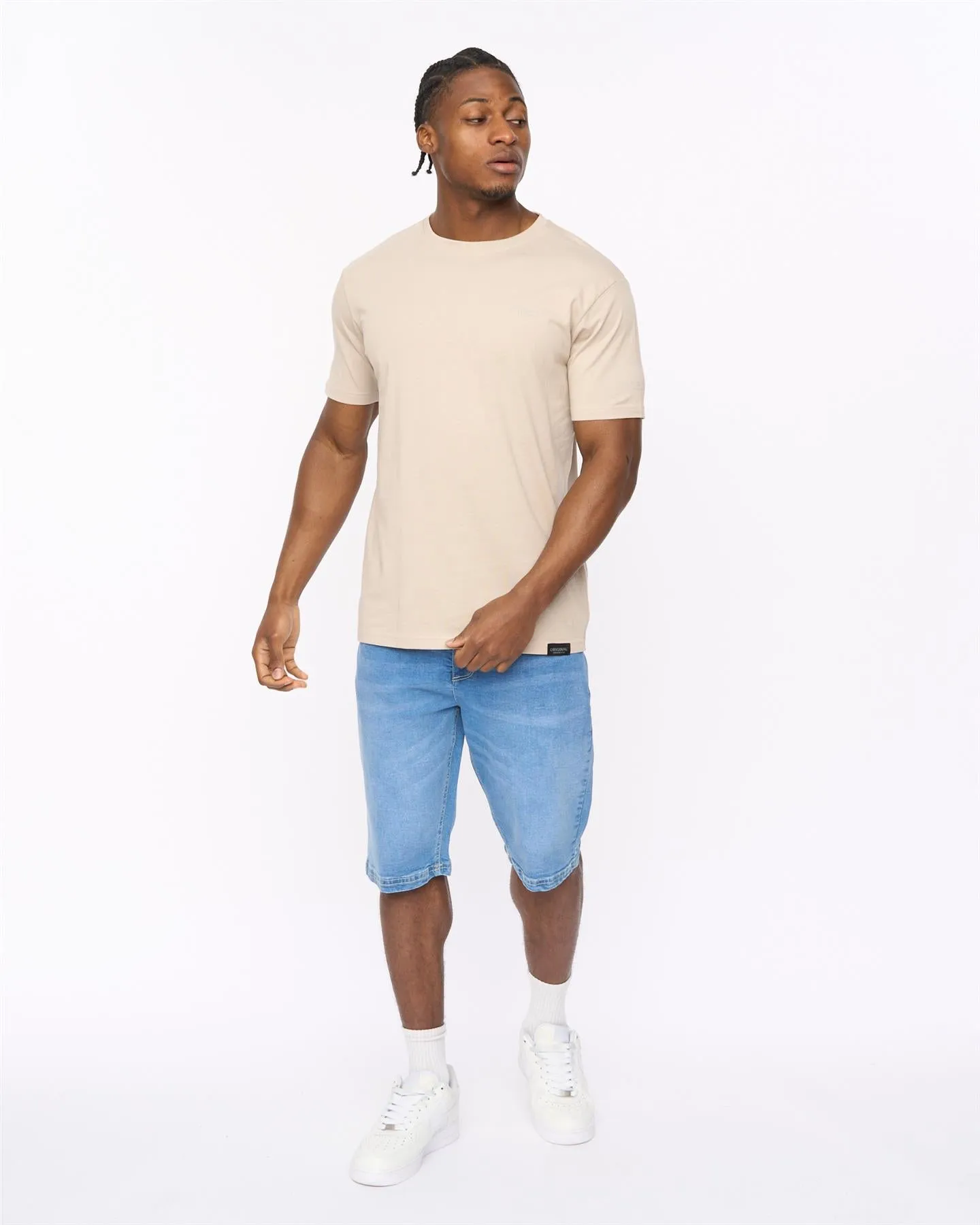 Mens Allmoore T-Shirt Light Stone sold by Brand Corner product image thumbnail 3