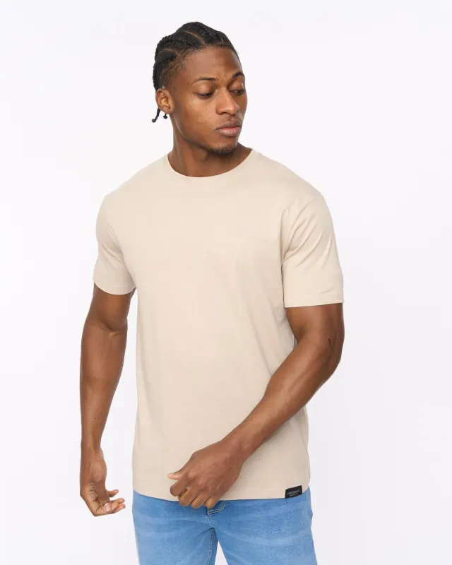 Mens Allmoore T-Shirt Light Stone sold by Brand Corner