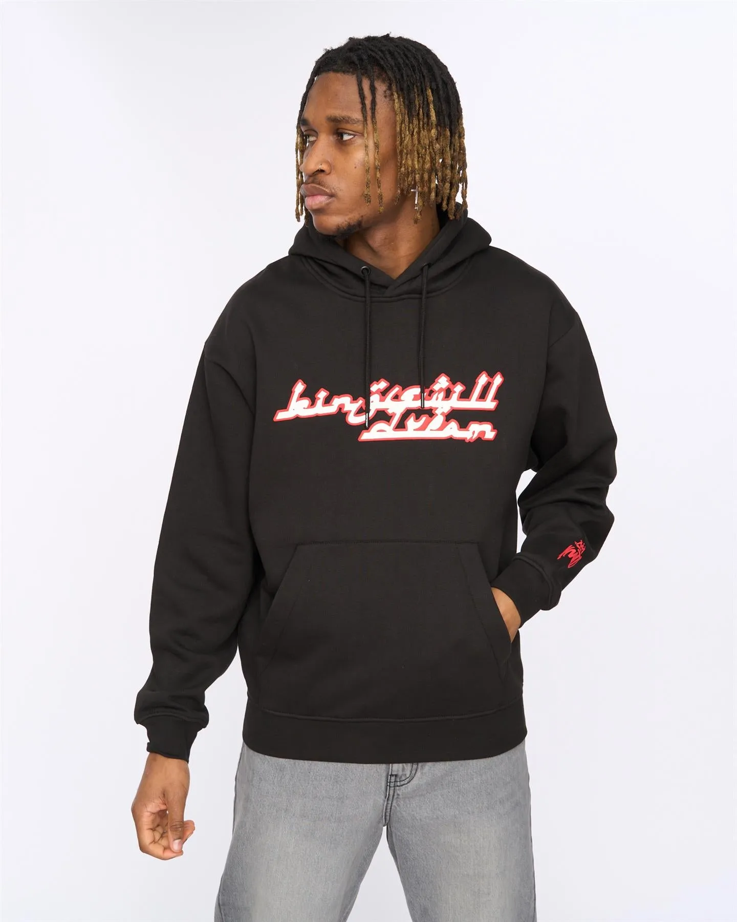 Mens Blessie Hoodie Black sold by Brand Corner product image thumbnail 2