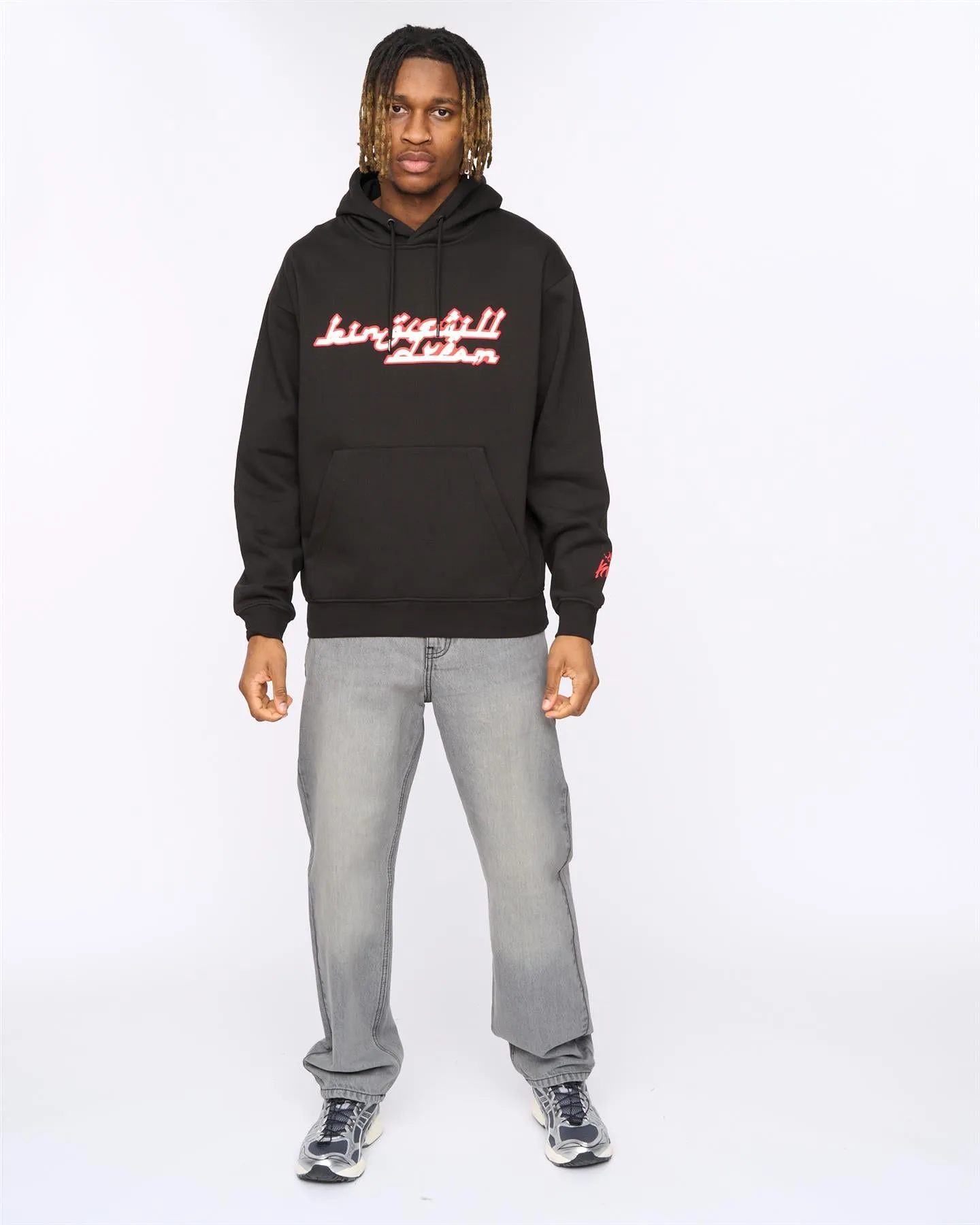 Mens Blessie Hoodie Black sold by Brand Corner product image thumbnail 3