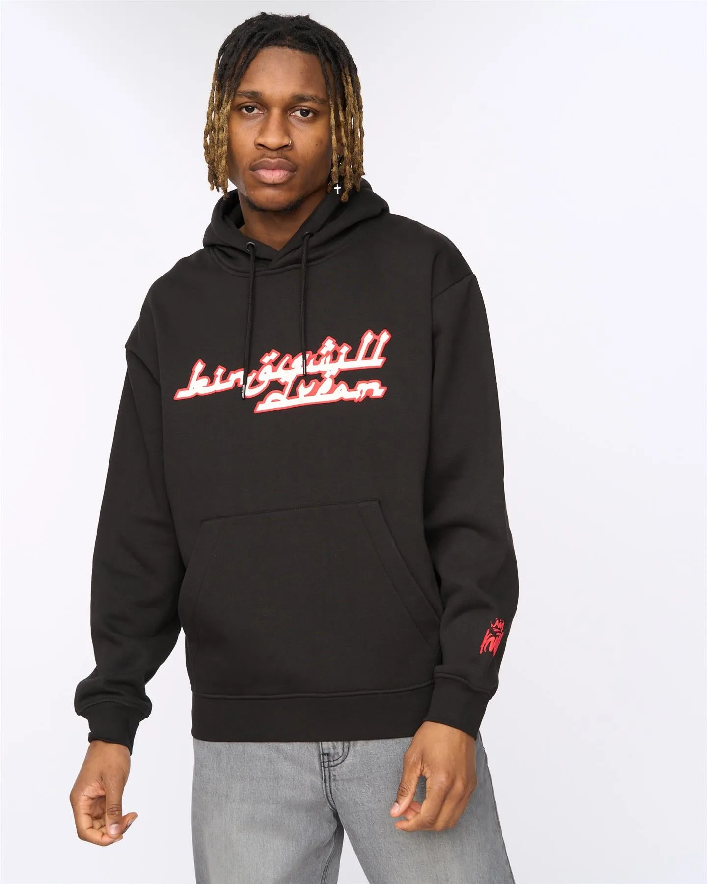 Mens Blessie Hoodie Black sold by Brand Corner