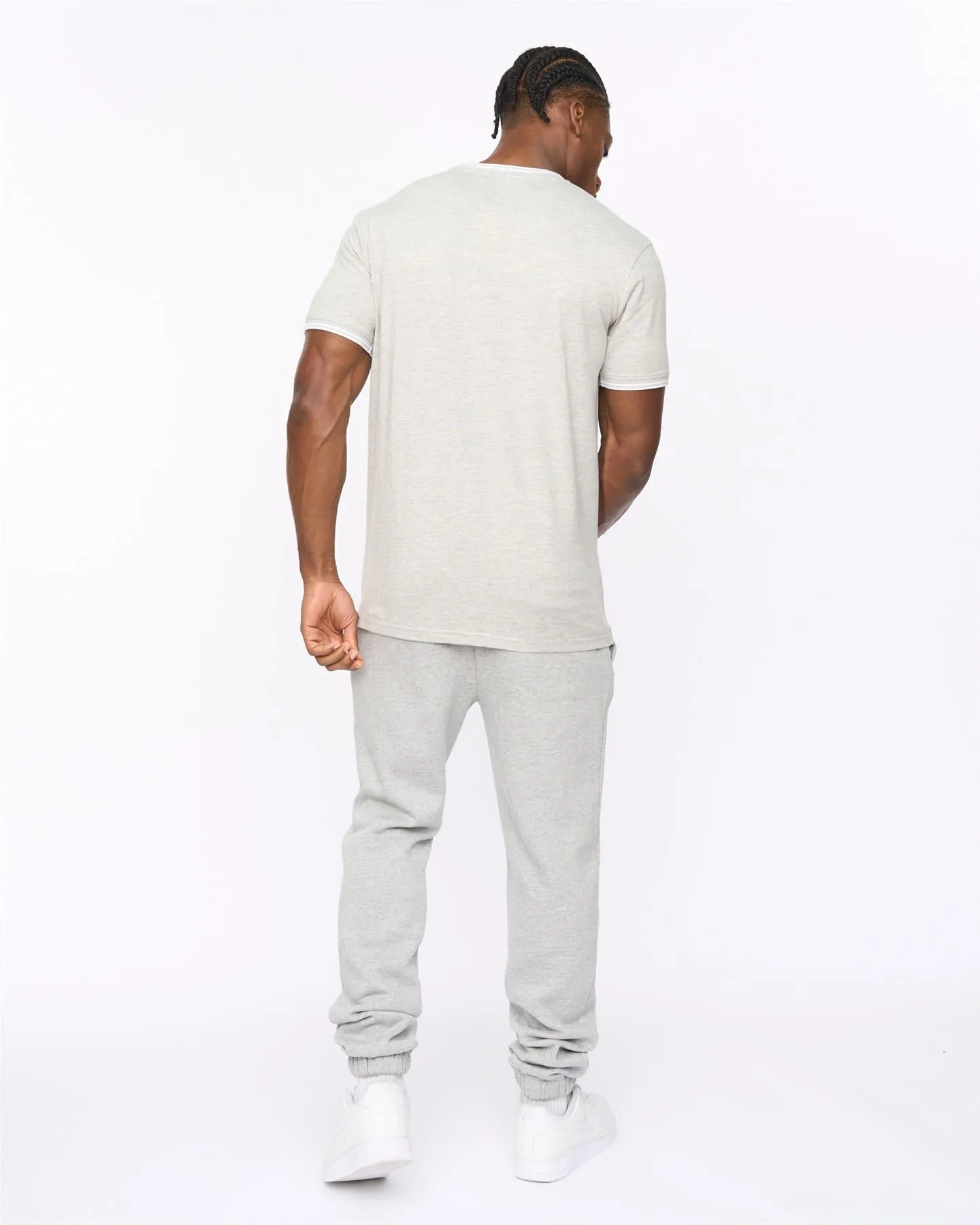 Mens Preece T-Shirt Grey Marl sold by Brand Corner product image thumbnail 4