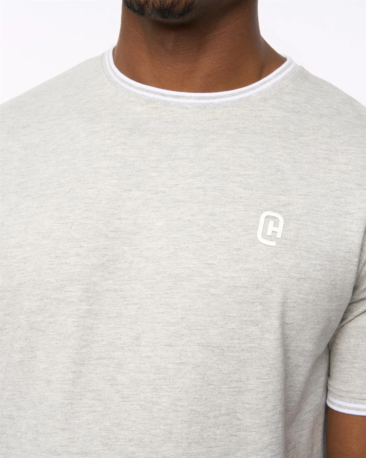 Mens Preece T-Shirt Grey Marl sold by Brand Corner product image thumbnail 5