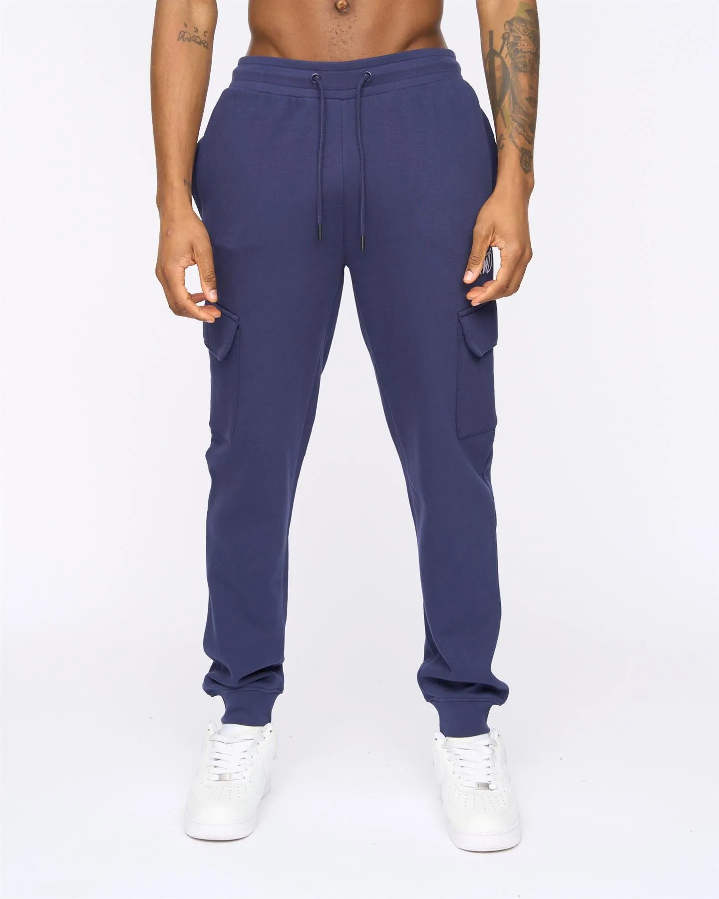 Mens Crosby Cargo Joggers Navy sold by Brand Corner product image thumbnail 5