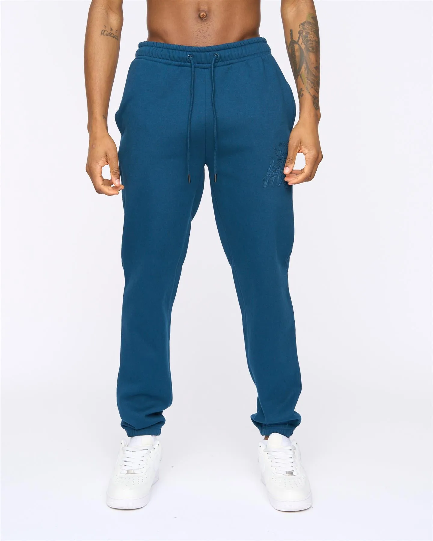Mens Tonally Joggers Teal sold by Brand Corner product image thumbnail 5