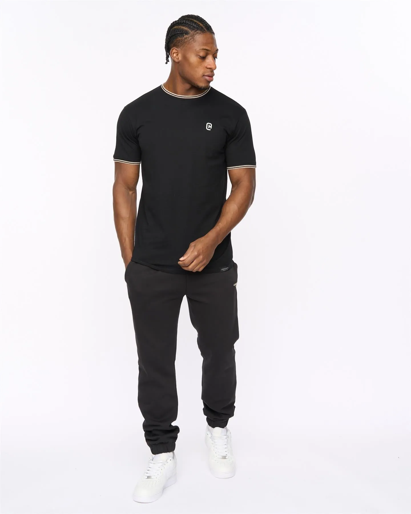 Mens Preece T-Shirt Black sold by Brand Corner product image thumbnail 3