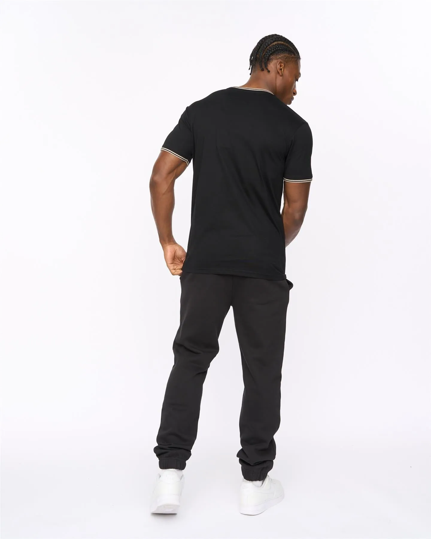 Mens Preece T-Shirt Black sold by Brand Corner product image thumbnail 4