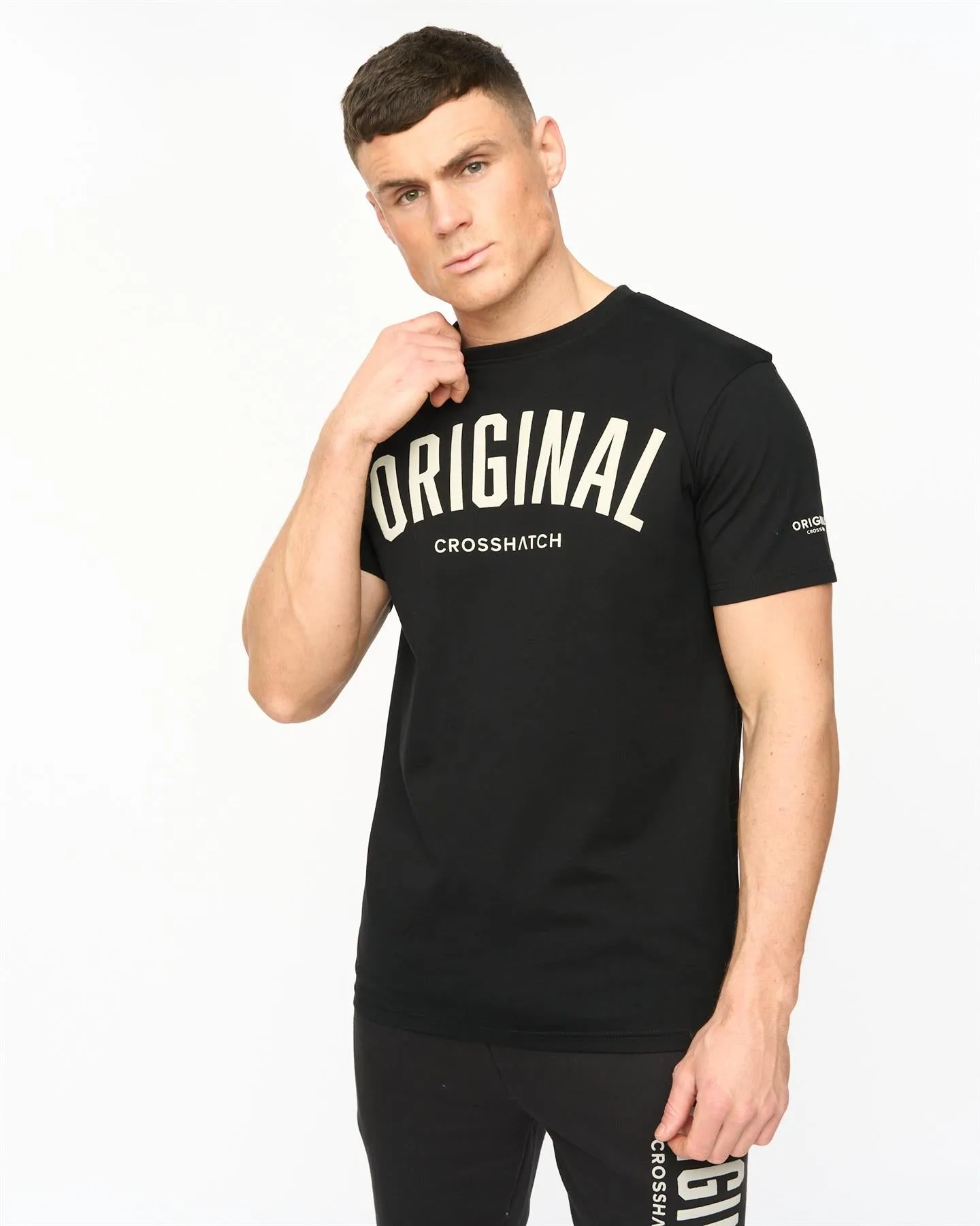 Mens Kensby T-Shirt Black sold by Brand Corner product image thumbnail 2