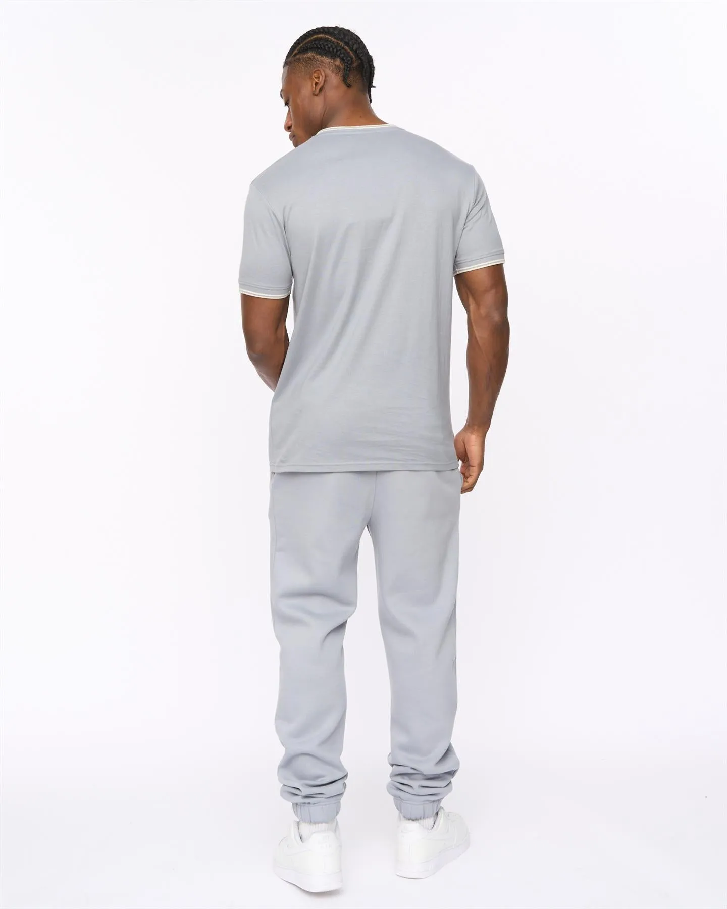 Mens Preece T-Shirt Steel Blue sold by Brand Corner product image thumbnail 4