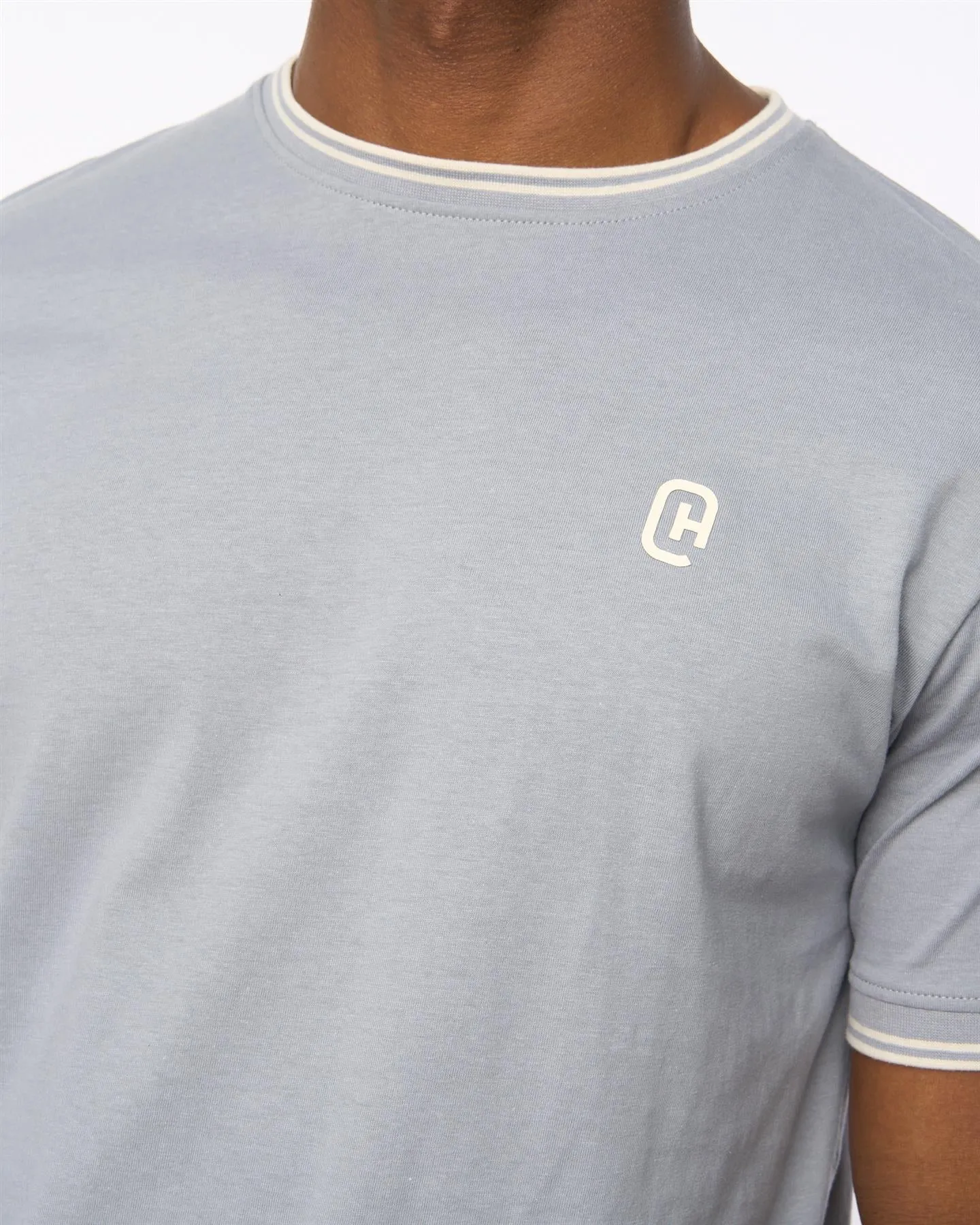 Mens Preece T-Shirt Steel Blue sold by Brand Corner product image thumbnail 5