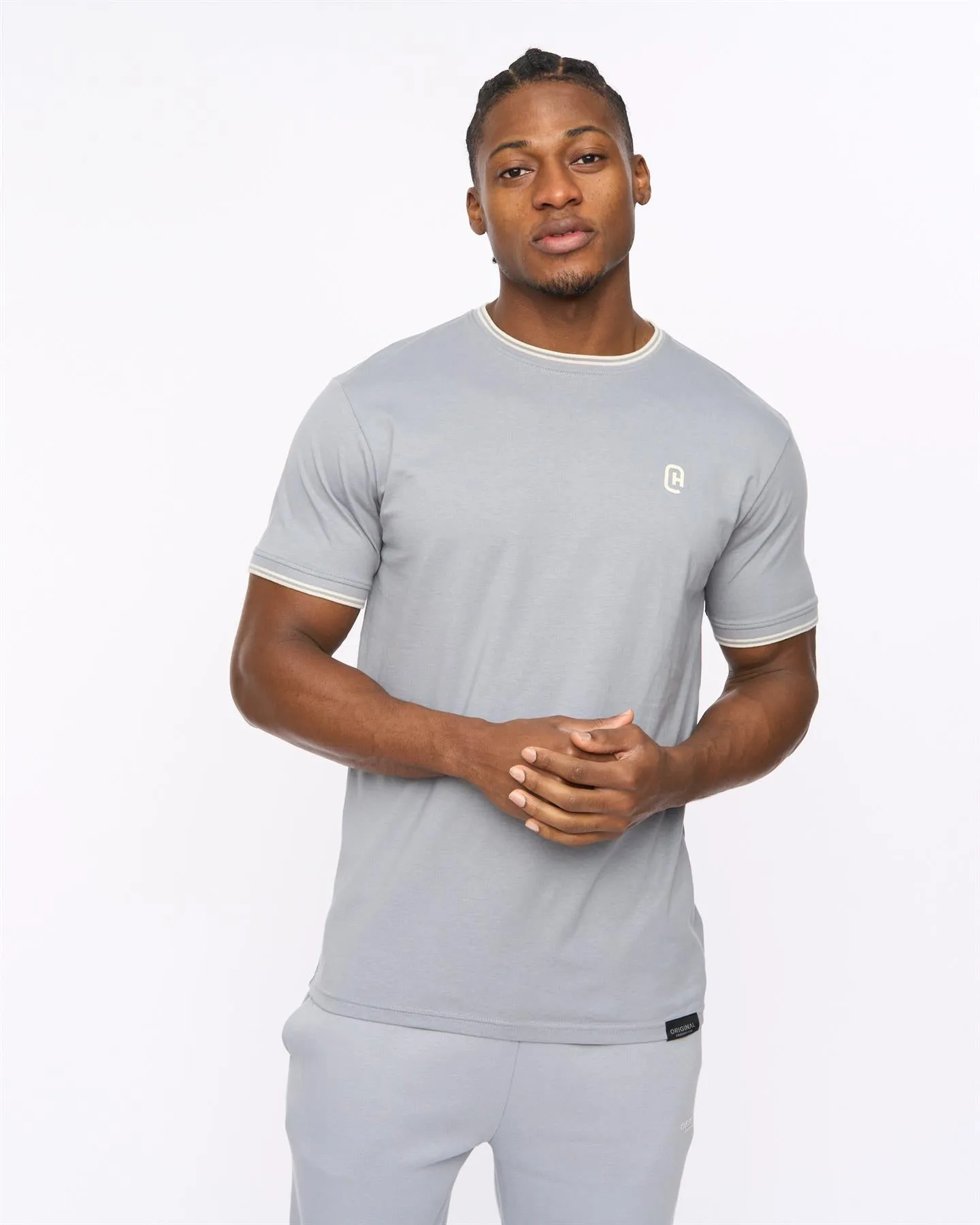 Mens Preece T-Shirt Steel Blue sold by Brand Corner product image thumbnail 2