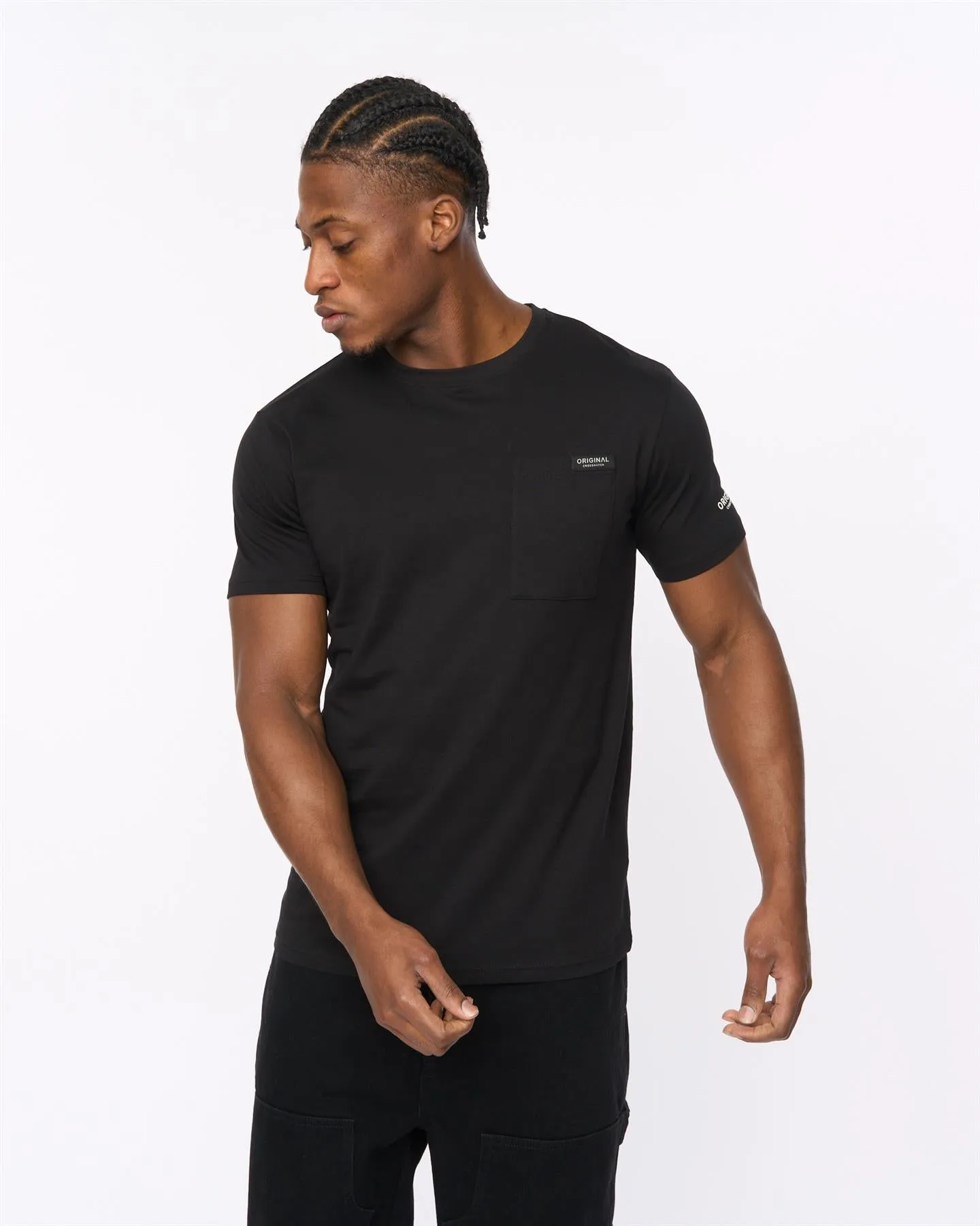 Mens Portville T-Shirt Black sold by Brand Corner product image thumbnail 2