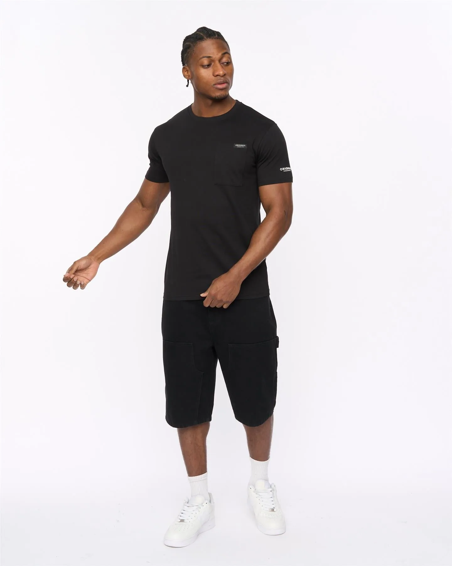 Mens Portville T-Shirt Black sold by Brand Corner product image thumbnail 3