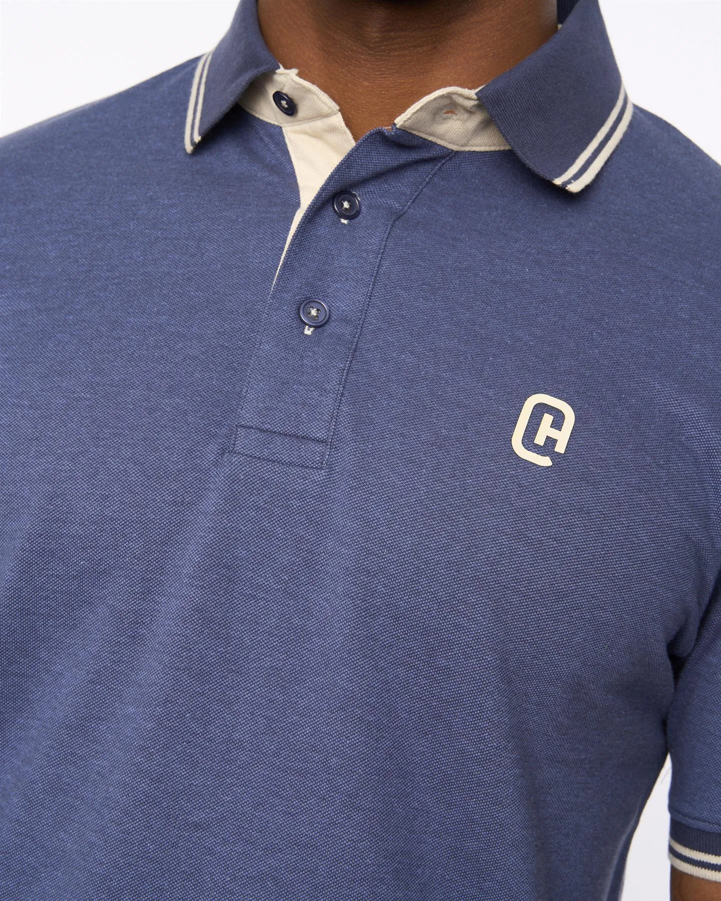 Mens Preece Polo Blue sold by Brand Corner product image thumbnail 5