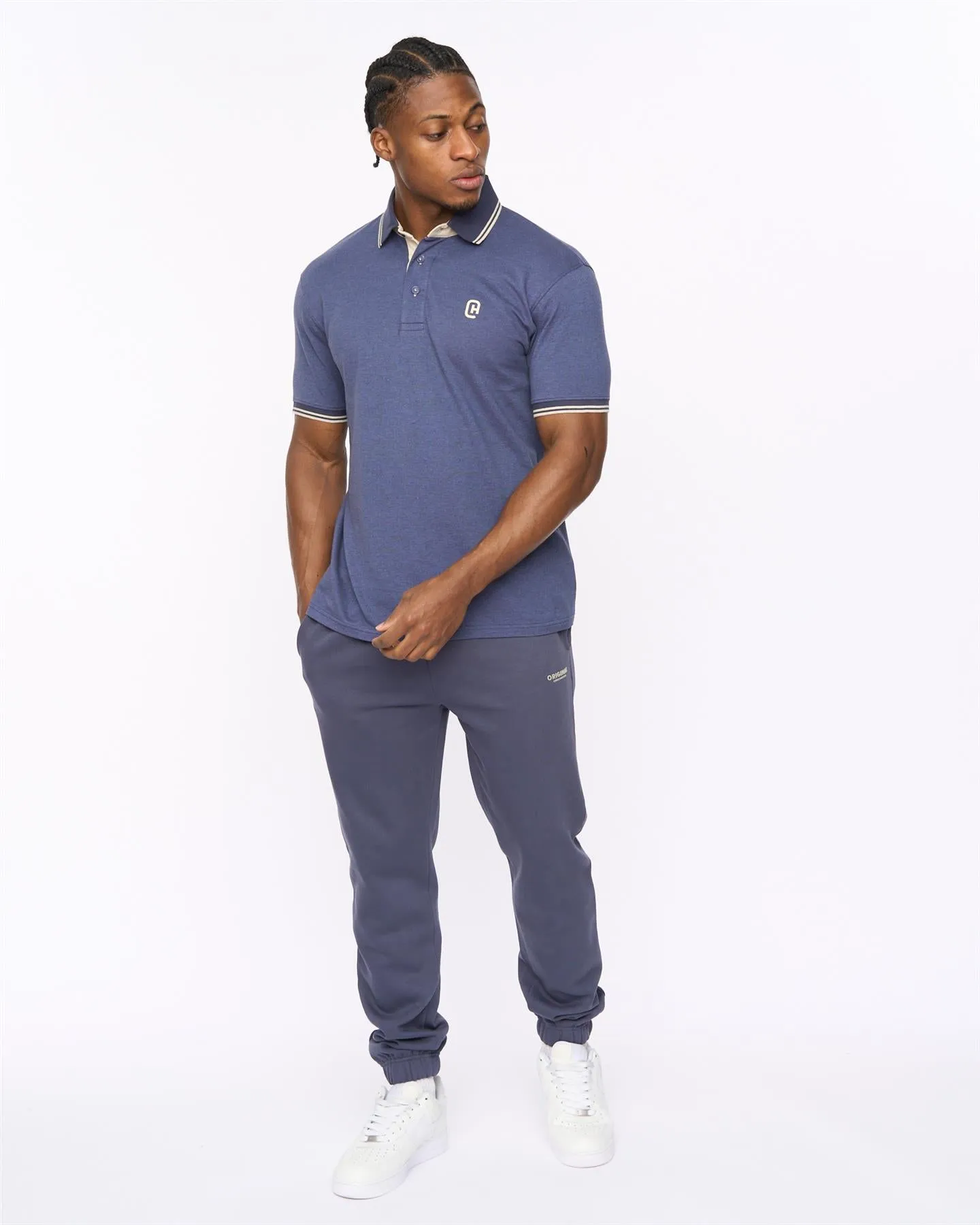 Mens Preece Polo Blue sold by Brand Corner product image thumbnail 3