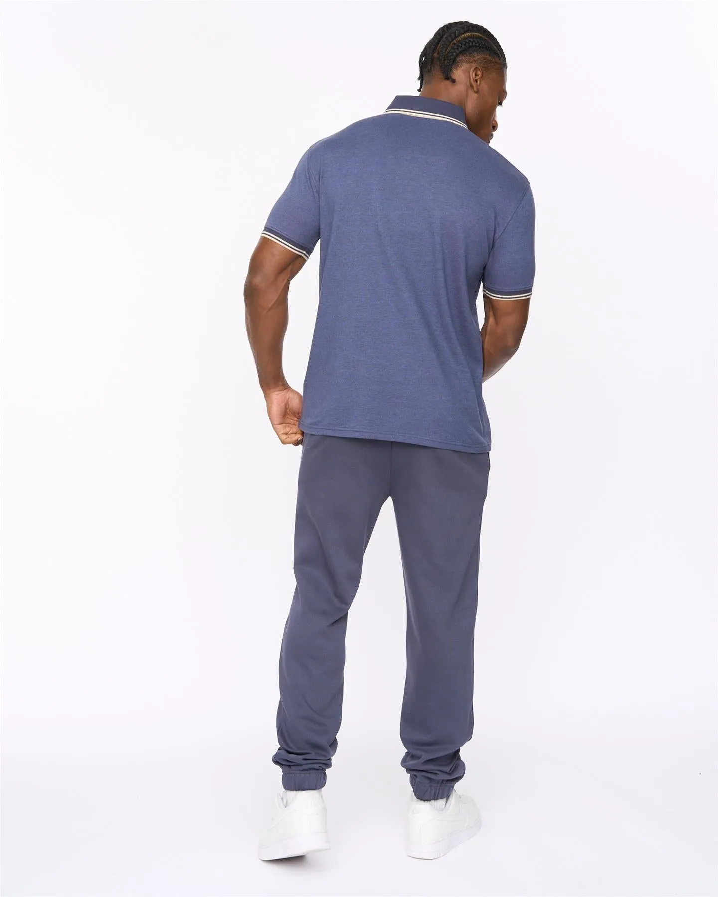 Mens Preece Polo Blue sold by Brand Corner product image thumbnail 4