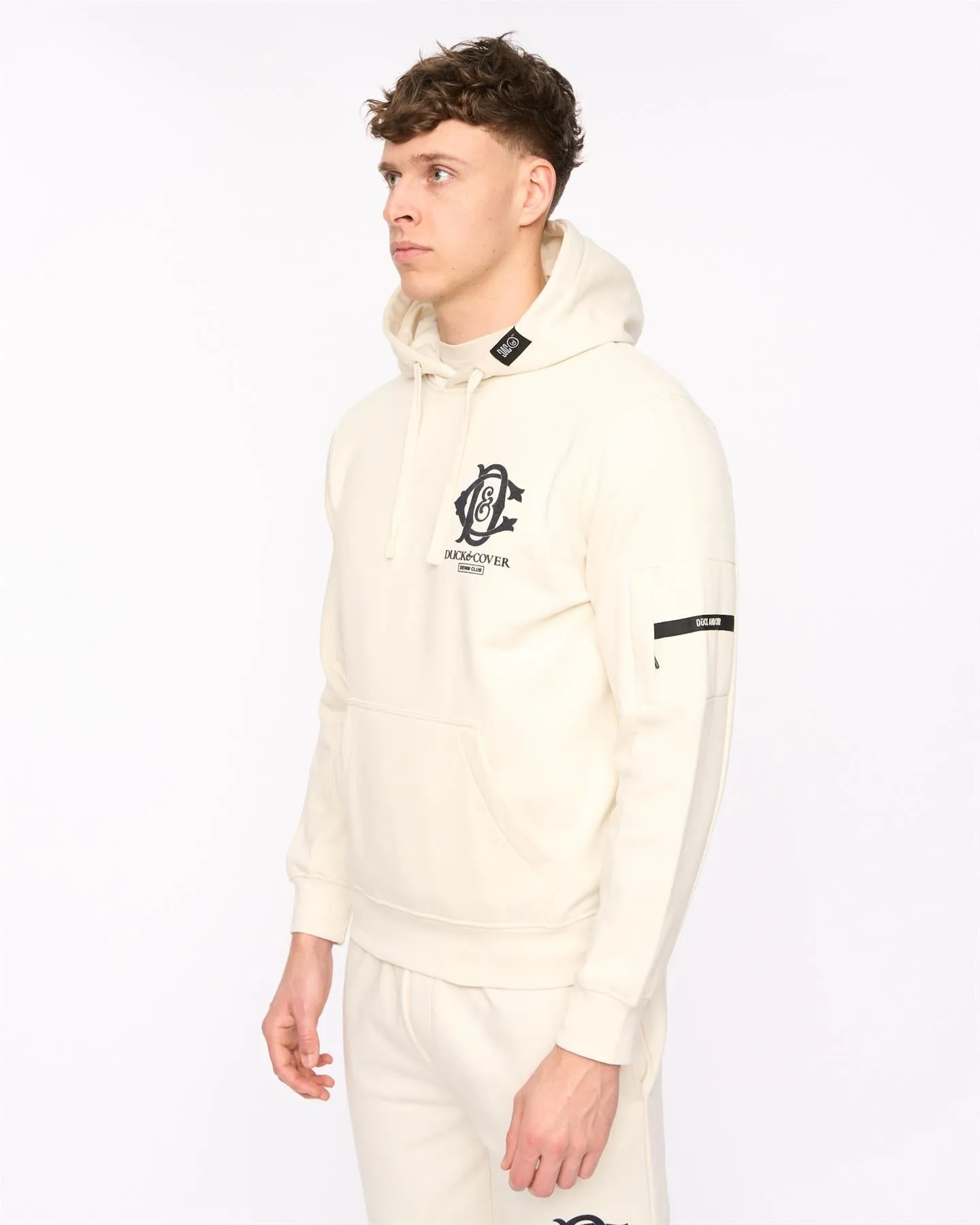Mens Randolph Hoodie Light Stone sold by Brand Corner product image thumbnail 4