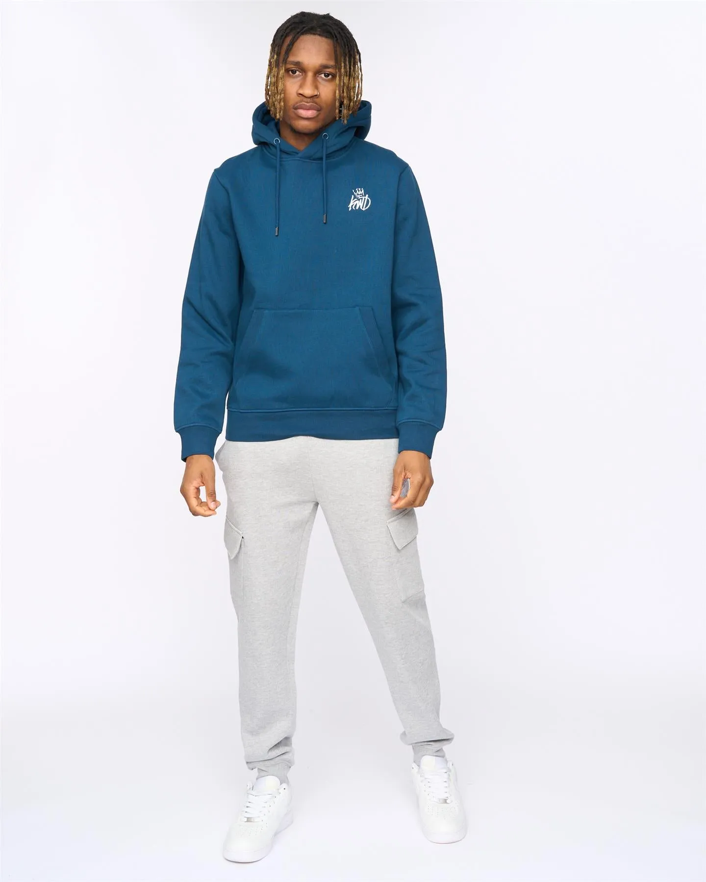 Mens Crosby Hoodie Teal sold by Brand Corner product image thumbnail 3