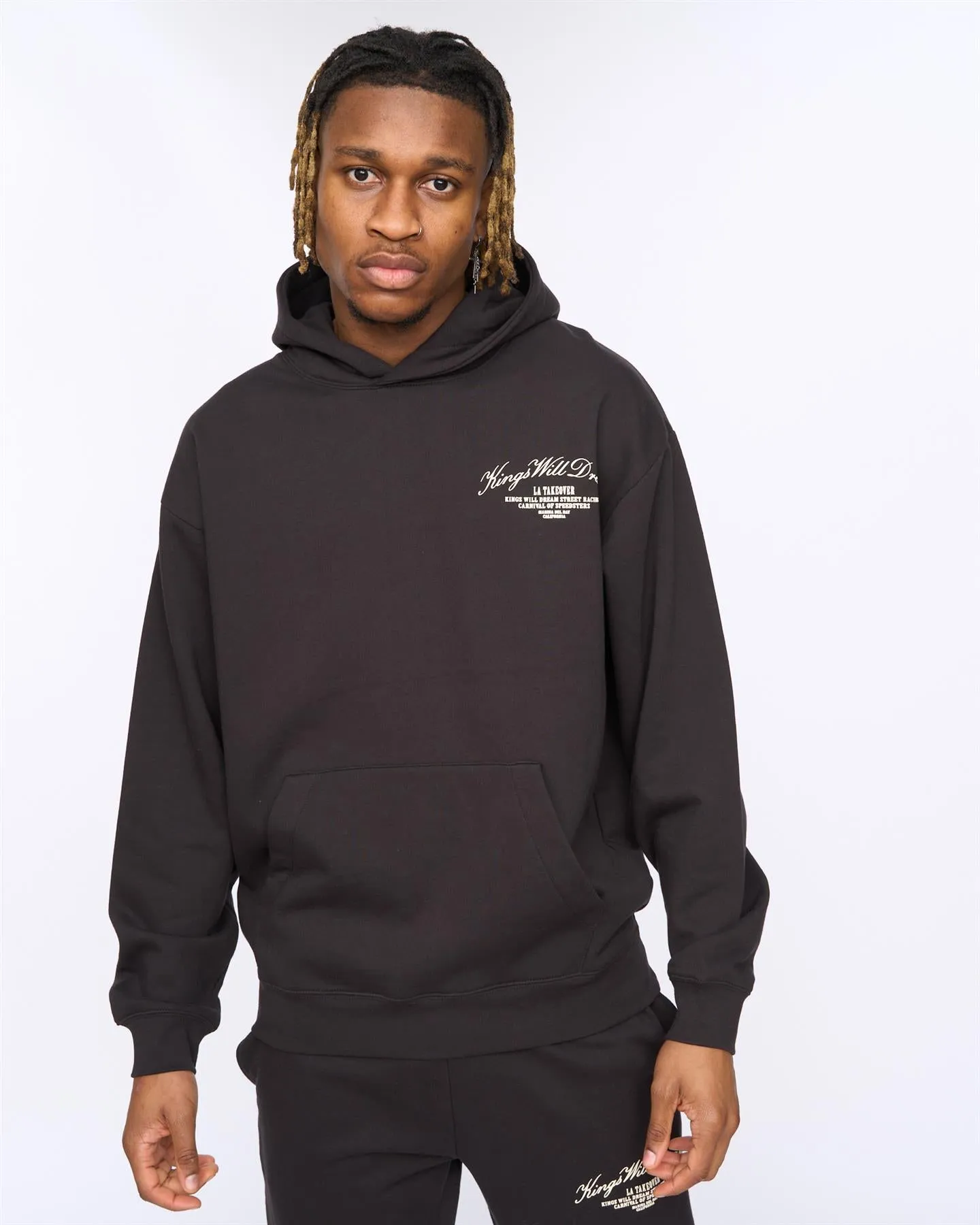 Mens Arch Oversized Hoodie Black sold by Brand Corner product image thumbnail 2