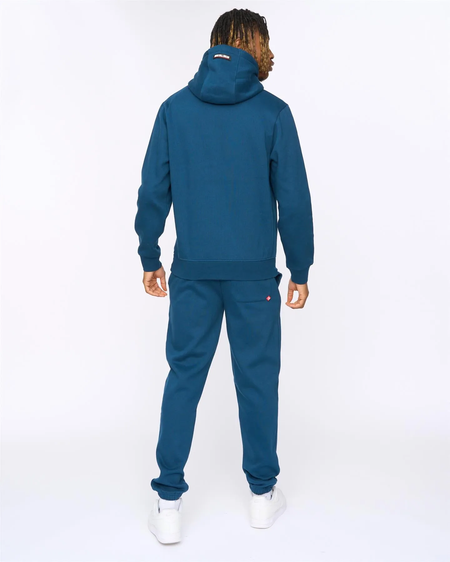 Mens Tonally Hoodie Teal sold by Brand Corner product image thumbnail 4