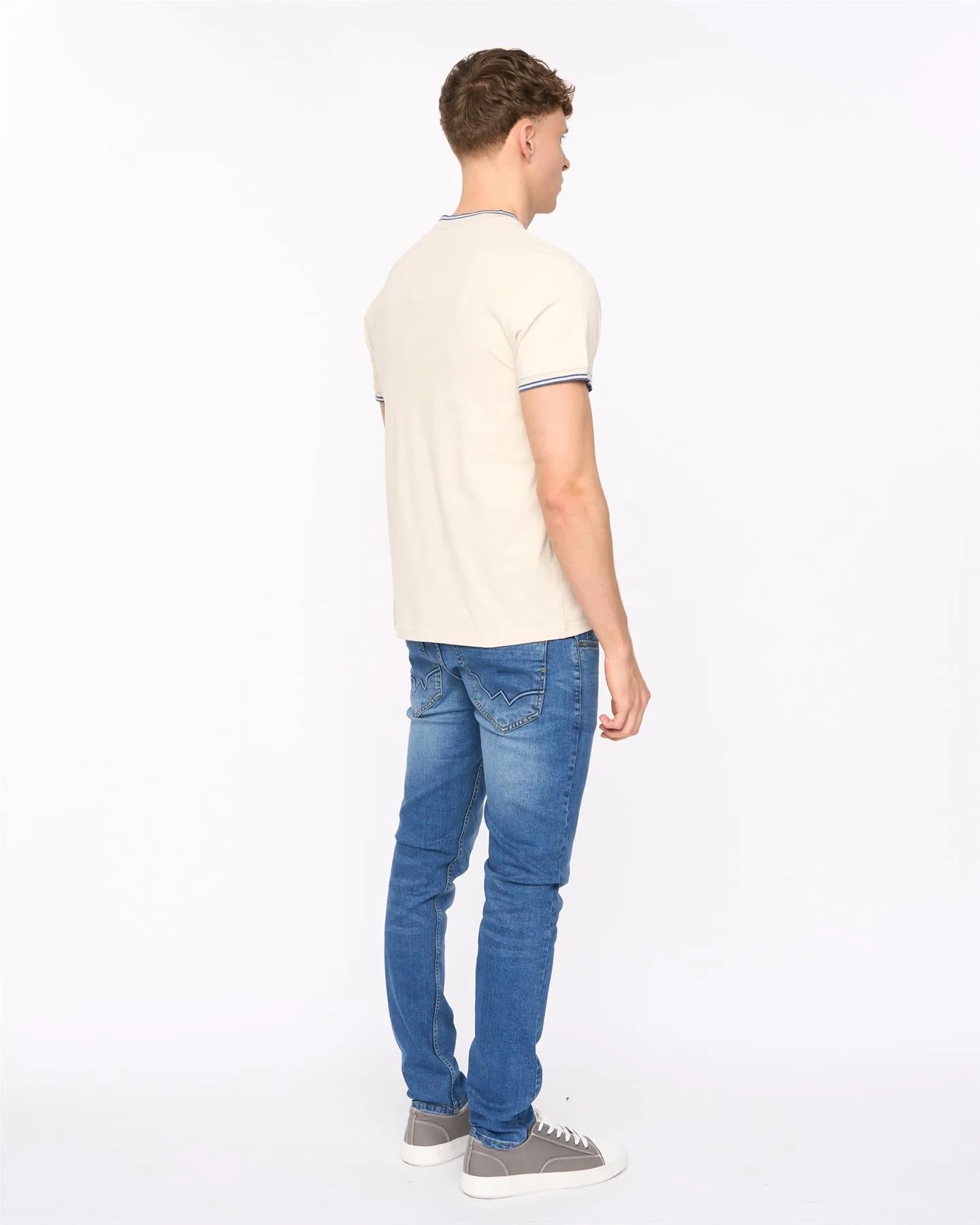 Mens Wrentham T-Shirt Light Stone sold by Brand Corner product image thumbnail 4