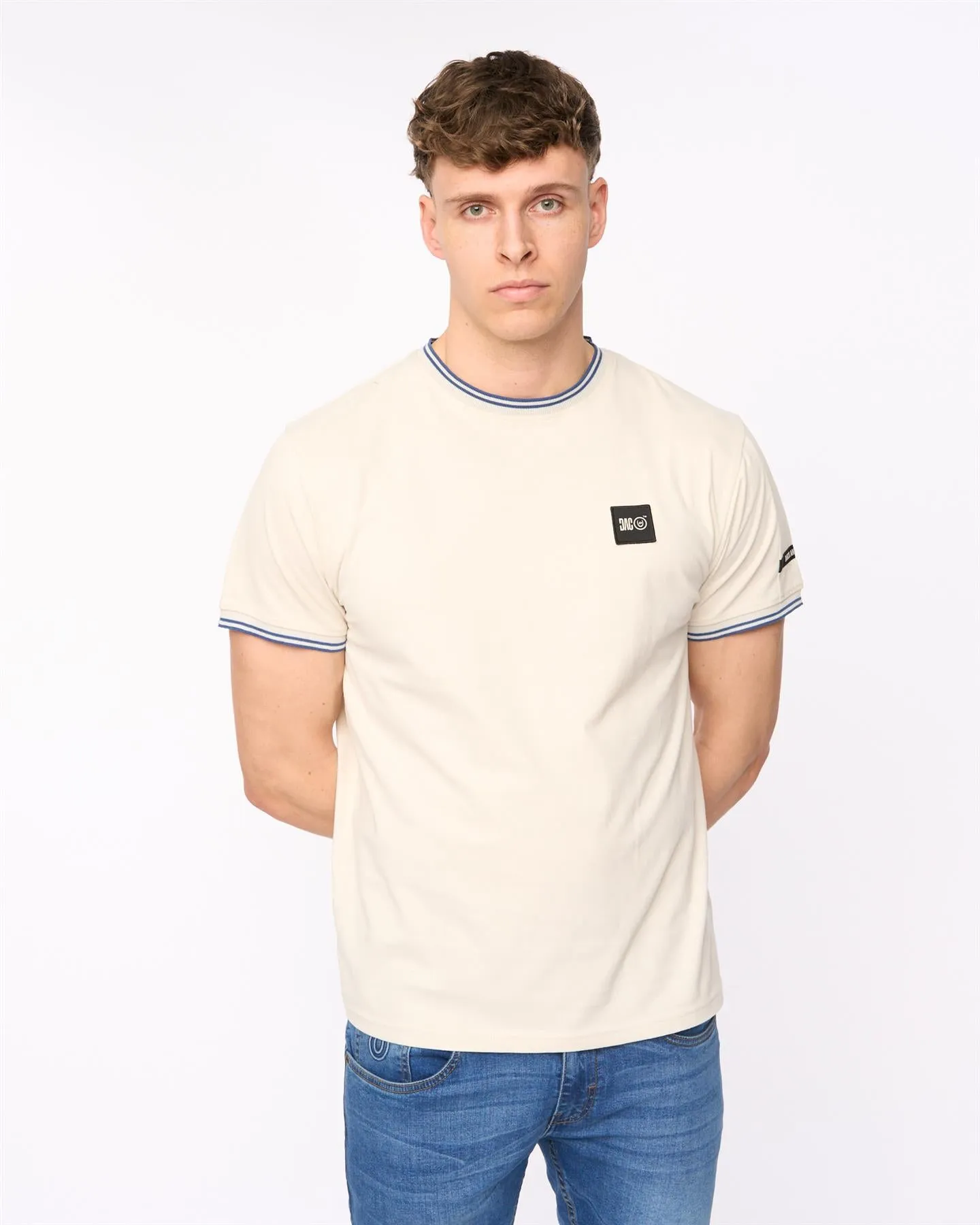 Mens Wrentham T-Shirt Light Stone sold by Brand Corner product image thumbnail 5